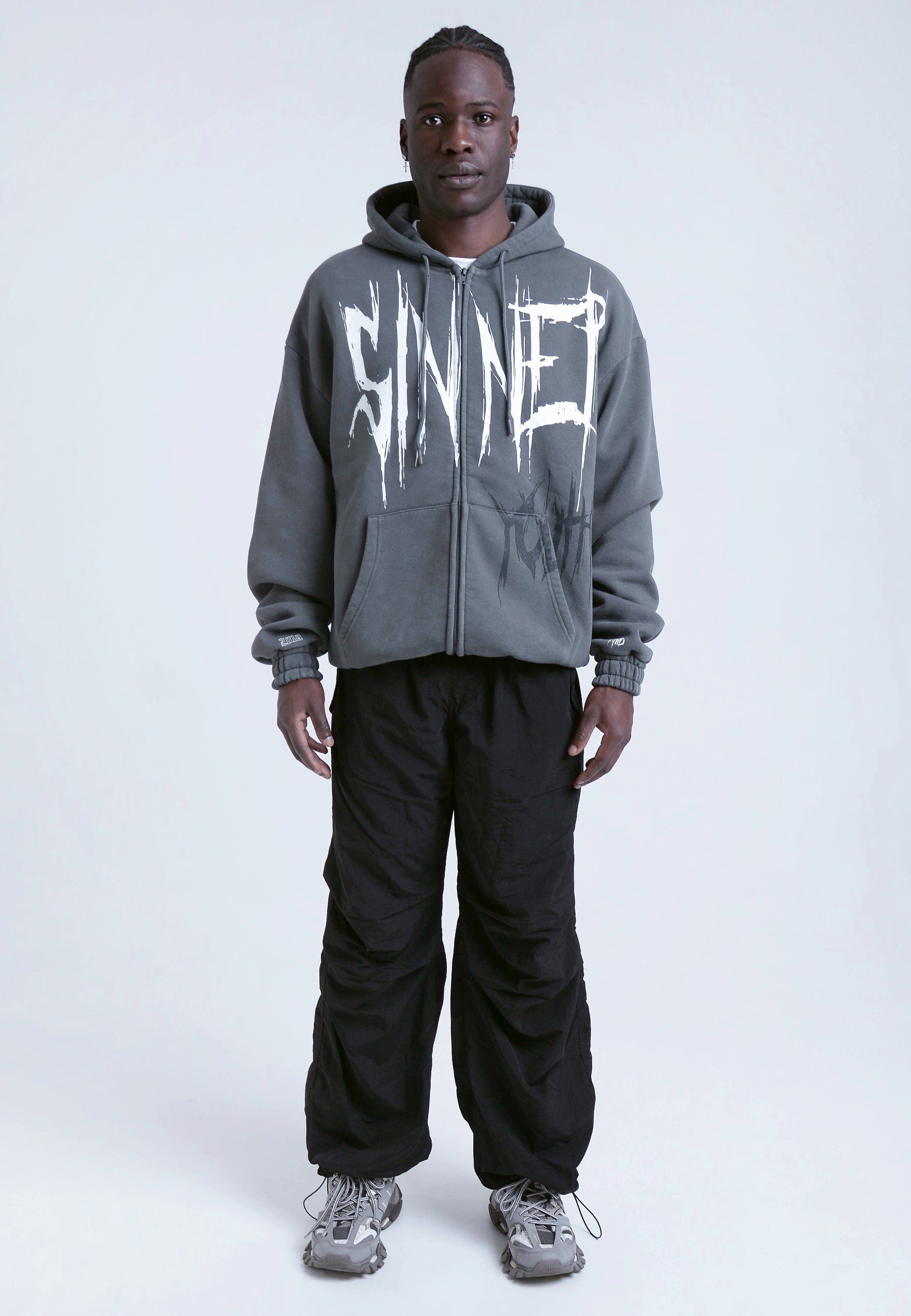 Kapuzensweatshirt Sinner Zip-Hoodie