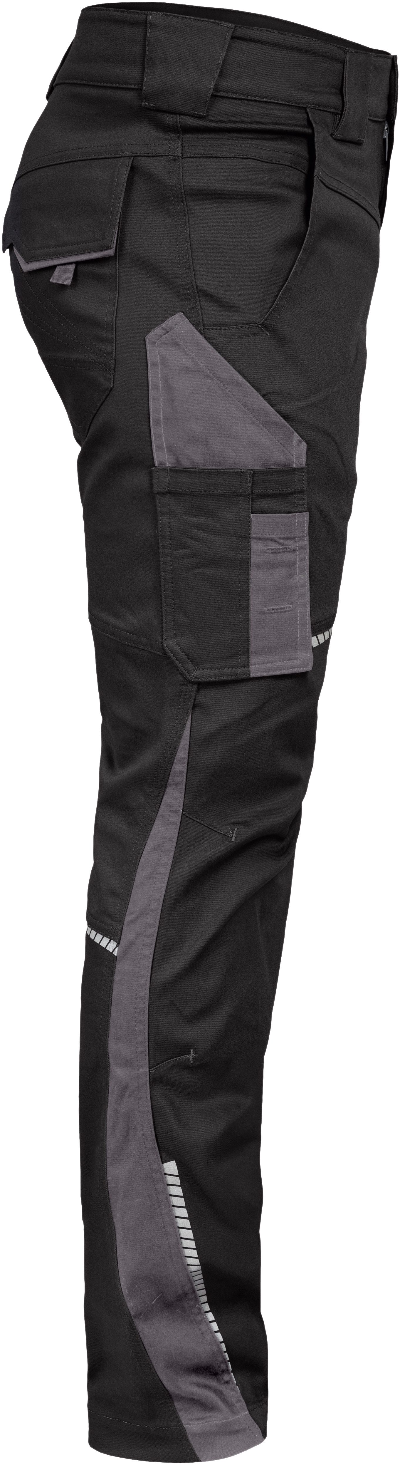 Leibwächter Arbeitshose Flex Line Herren Bundhose ohne Knietaschen gerader Schnitt Übergrößen atmungsaktiver elastischer Stretchstoff – Bild 4 von 5