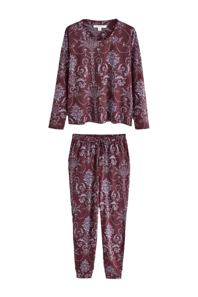 LAURA ASHLEY Pyjama Laura Ashley Josette Twosie-Schlafanzug aus Jersey (2 tlg)
