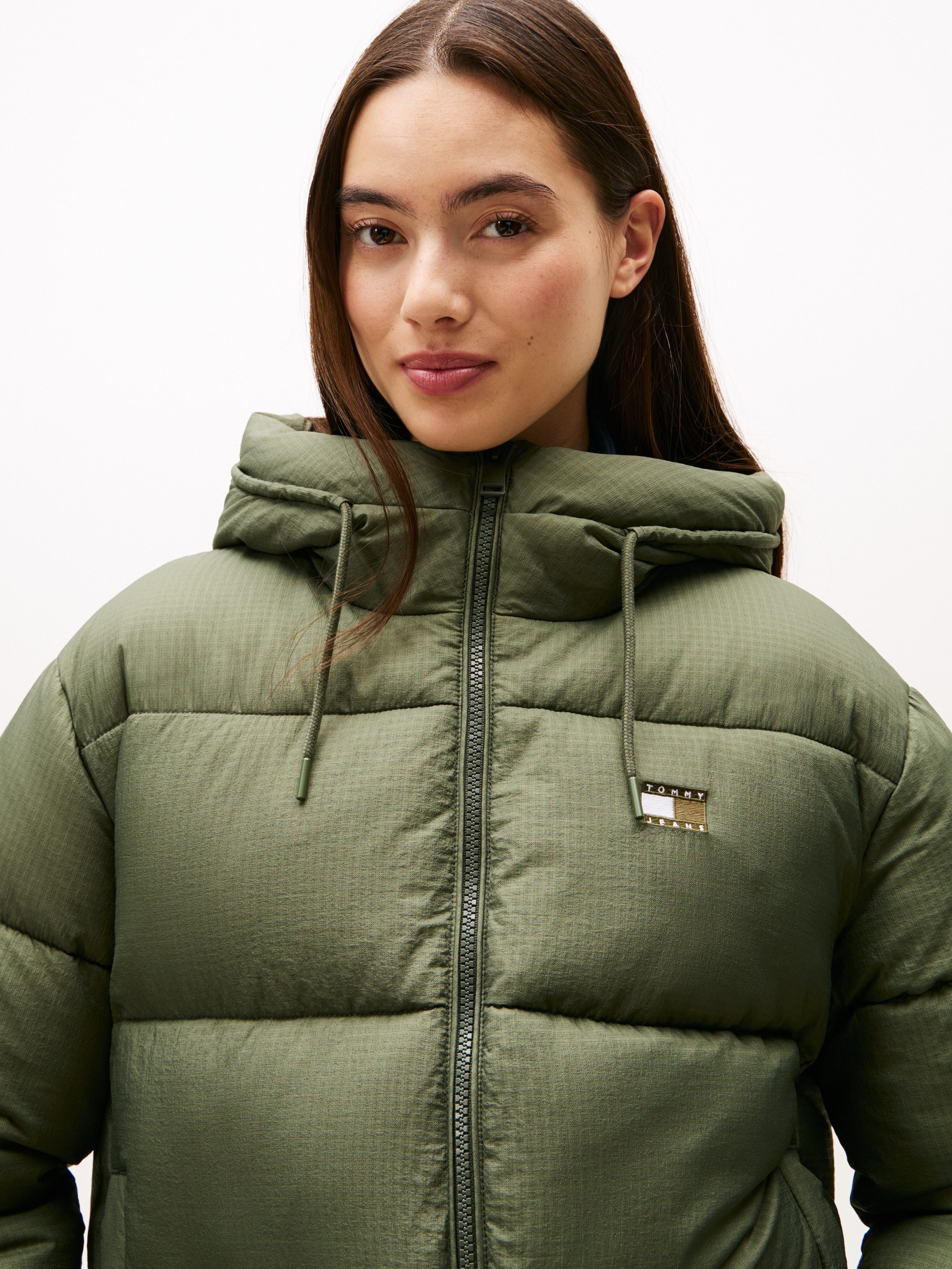 Tommy Jeans Steppjacke TJW HOODED PUFFER JACKET günstig online kaufen