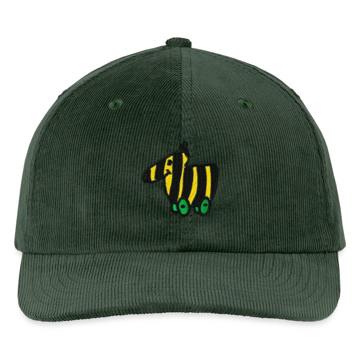 Spreadshirt Baseball Cap Janosch Tigerente Stick Bestickte Cord Cap (1-St)