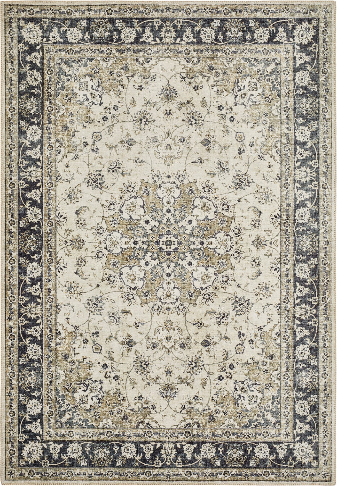 LUXOR living Teppich Prima 3, rechteckig, Höhe: 7 mm, Kurzflor, Orient-Optik, Vintage Design, auch als Läufer erhältlich