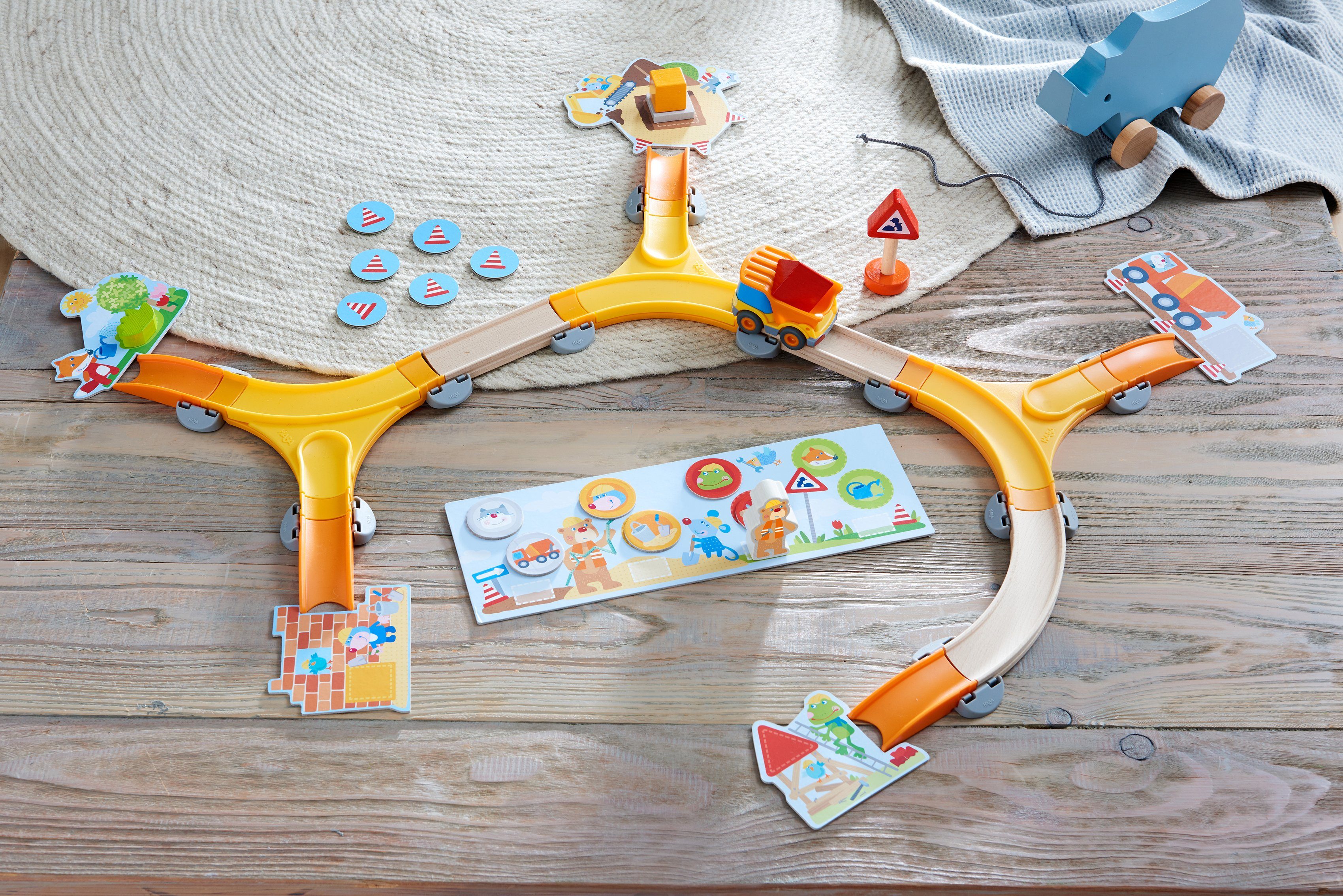 Haba Spiel Meine ersten Spiele - Baustelle, Made in Germany