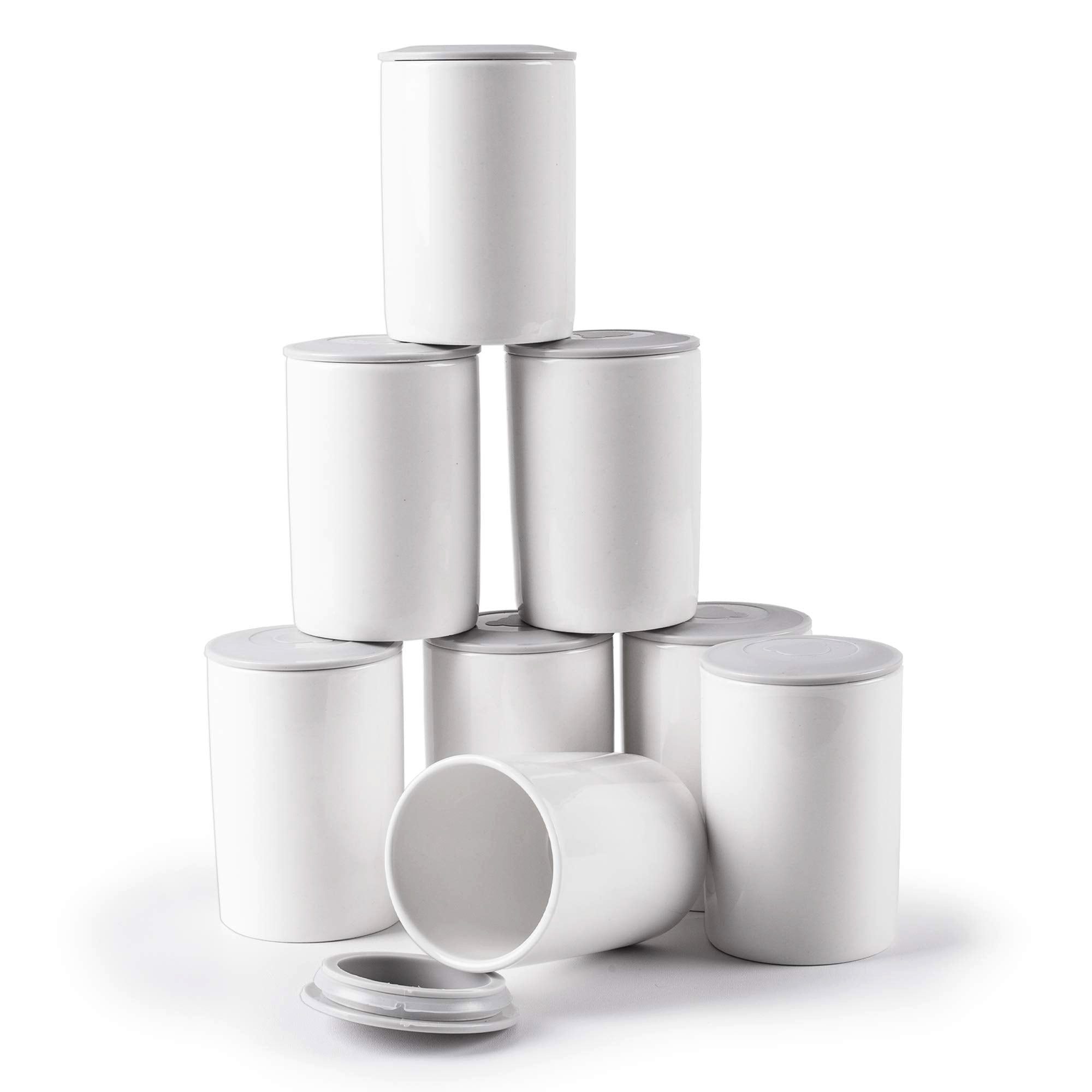 Duronic Joghurtgläser, P8YM2 Joghurtbecher, Ersatzbecher für Joghurtbereiter