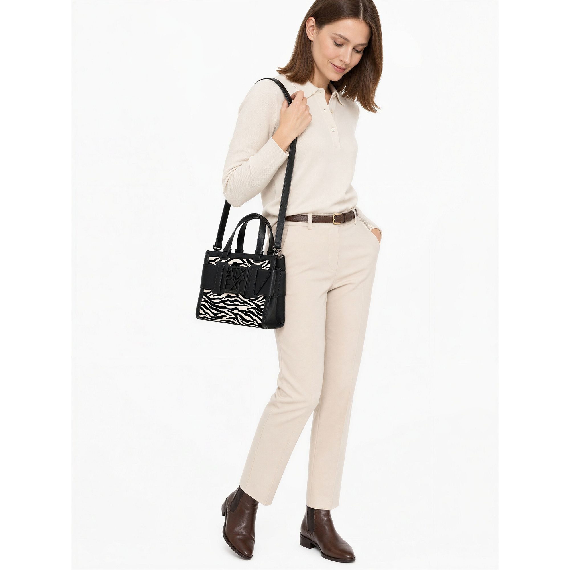 ARMANI EXCHANGE Henkeltasche Susy, Polyurethan
