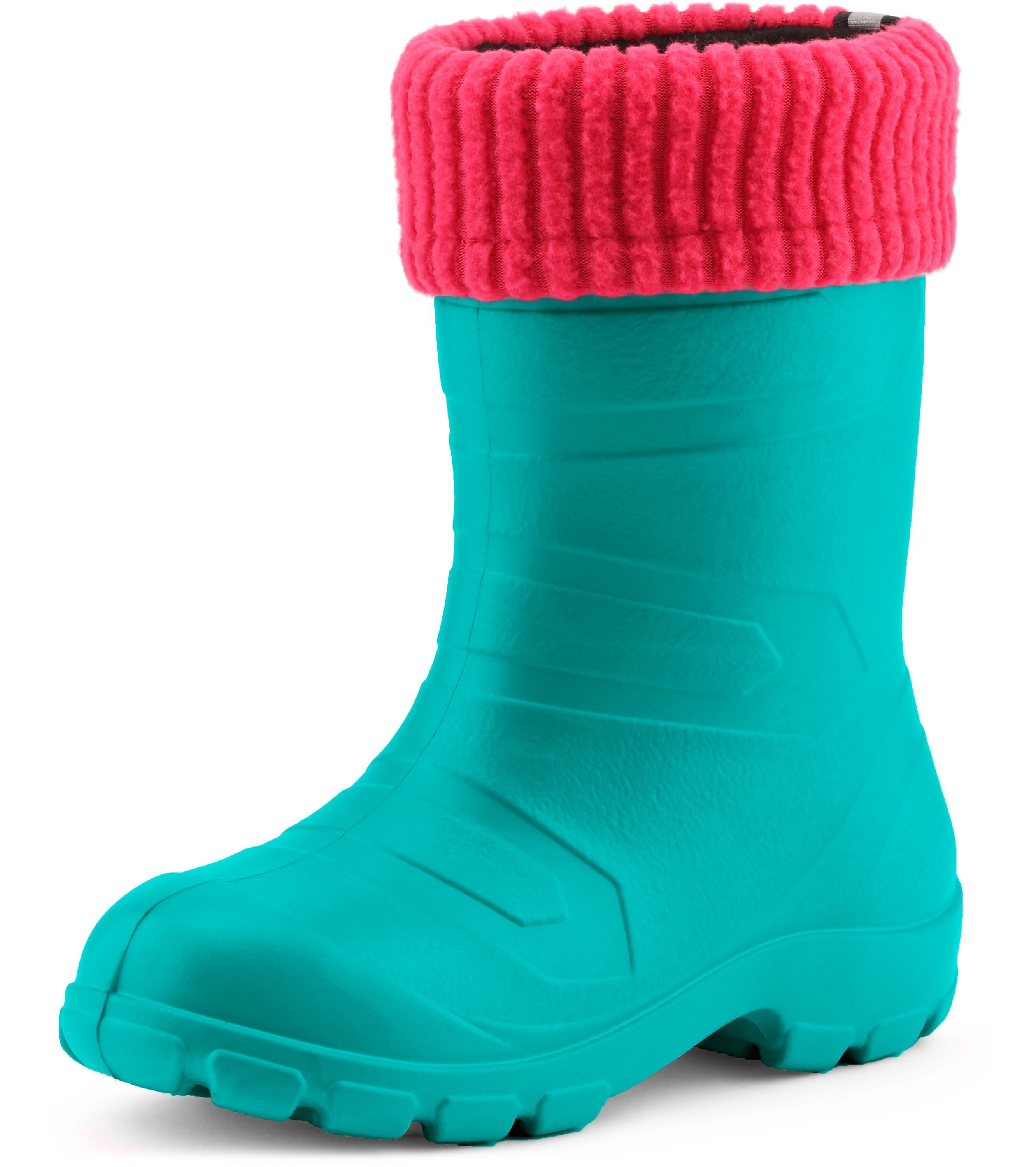 Ladeheid Kinder federleichte EVA Thermo Gummistiefel gefüttert LA845KIDS Gummistiefel