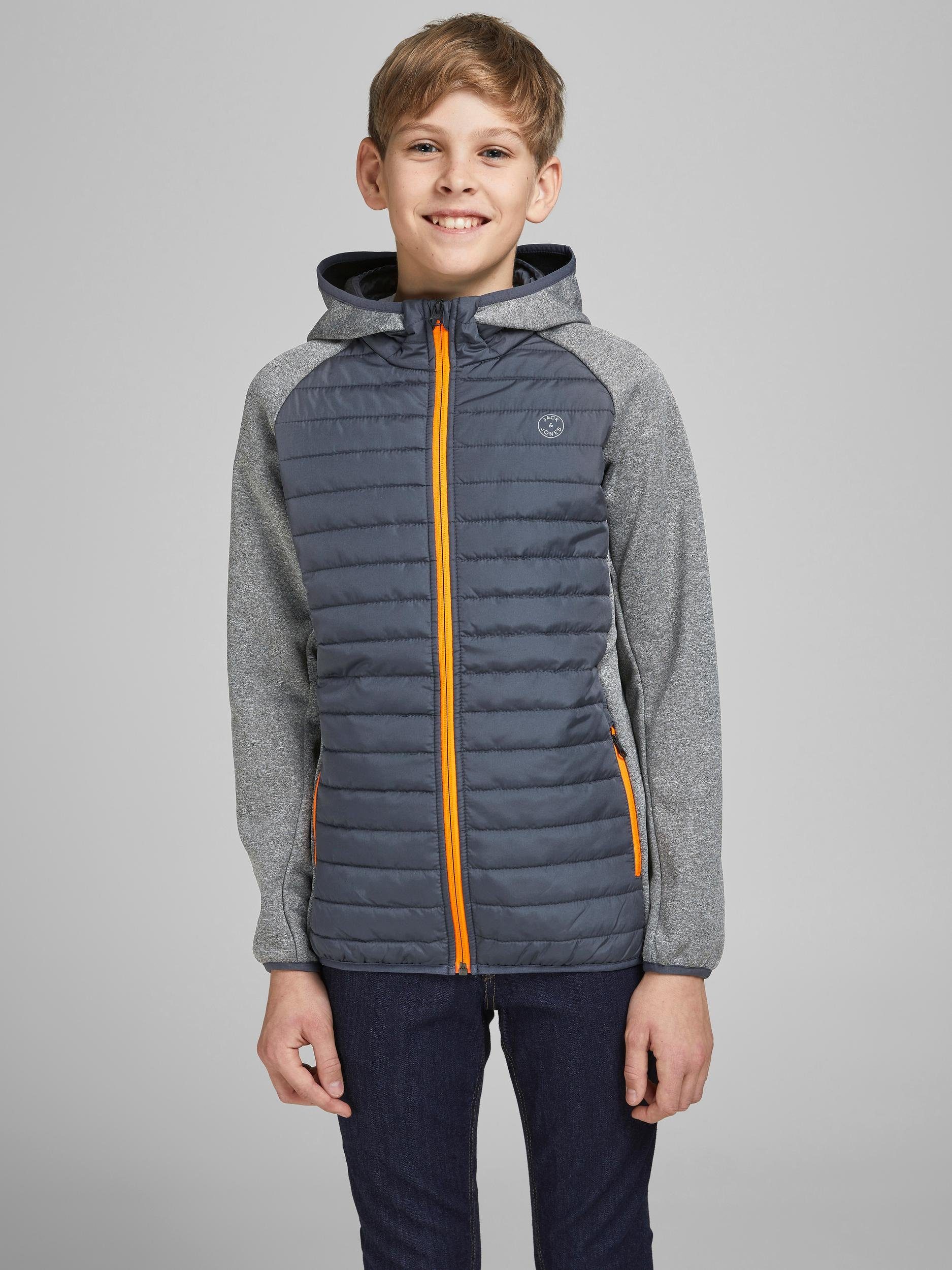 Kapuzensweatjacke JJEMULTI QUILTED JACKET JNR