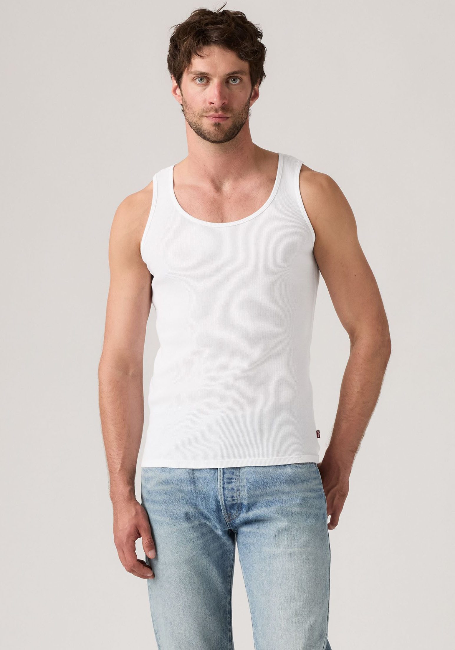 Levi's® Ripptanktop Pride Rib Tank - 2 Pack (Packung, 2-tlg., 2er) in Schwa günstig online kaufen