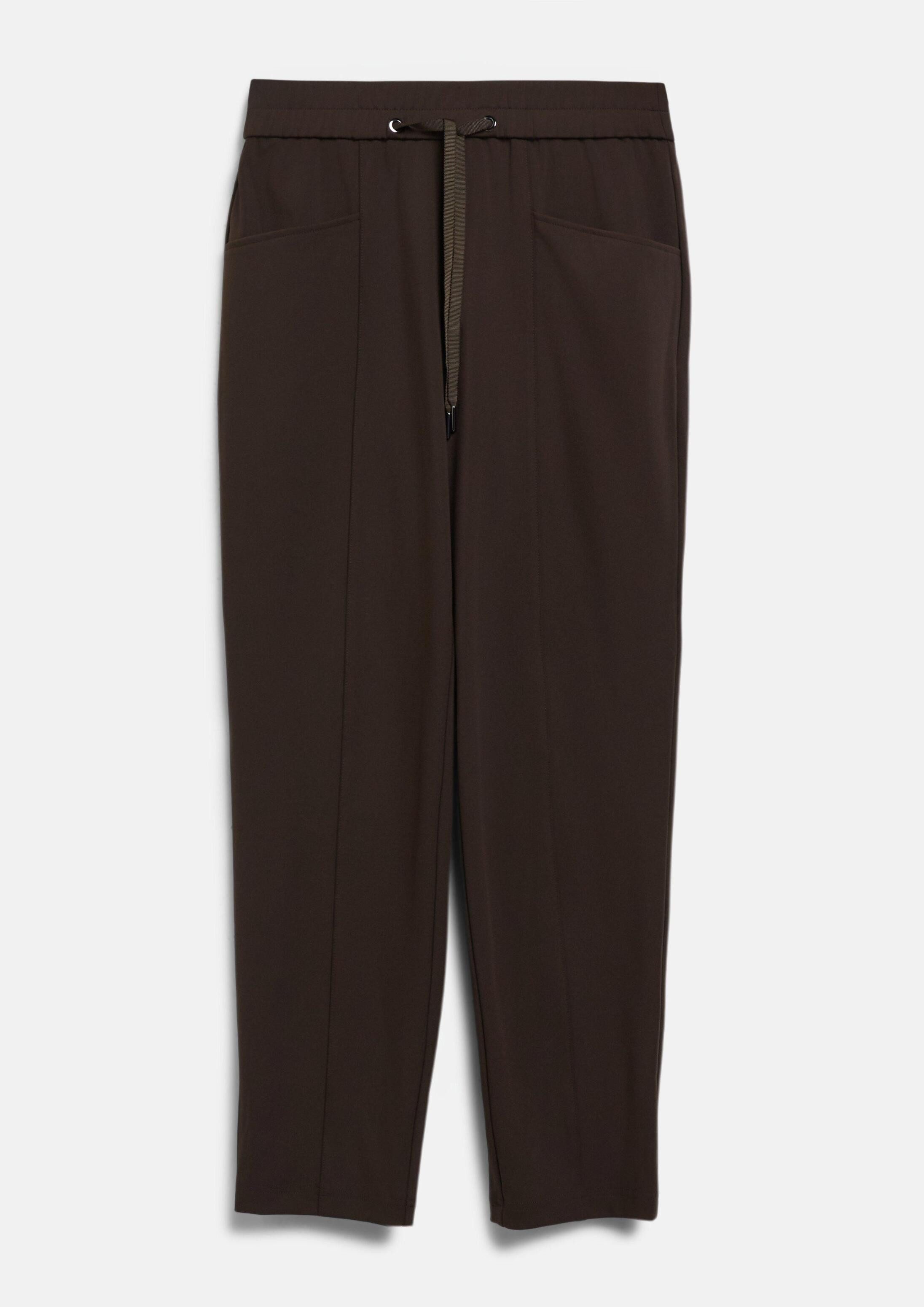 s.Oliver 7/8-Hose Hose Elastische Slim-Fit-Hose mit Tunnelzug