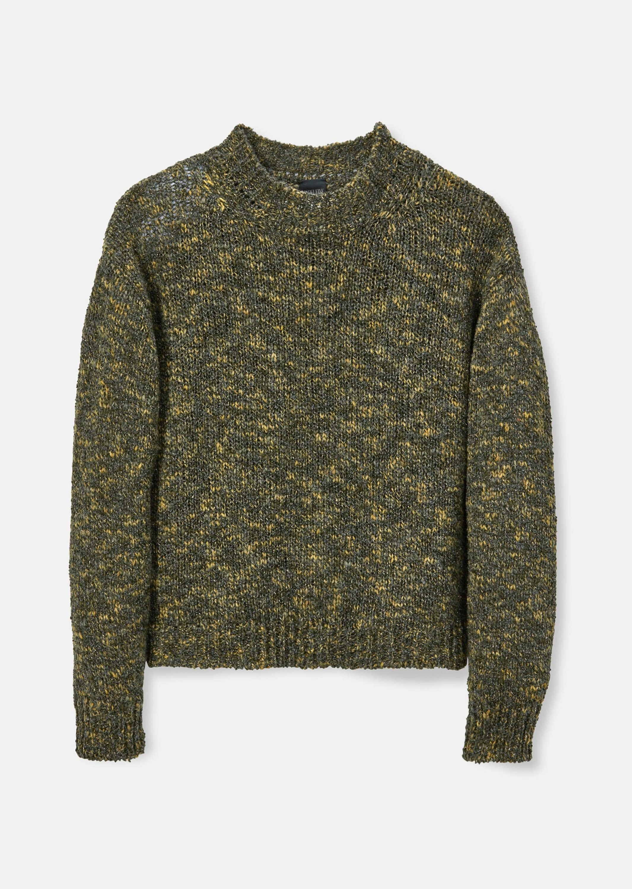 MADELEINE Strickpullover Pullover mit Stehkragen