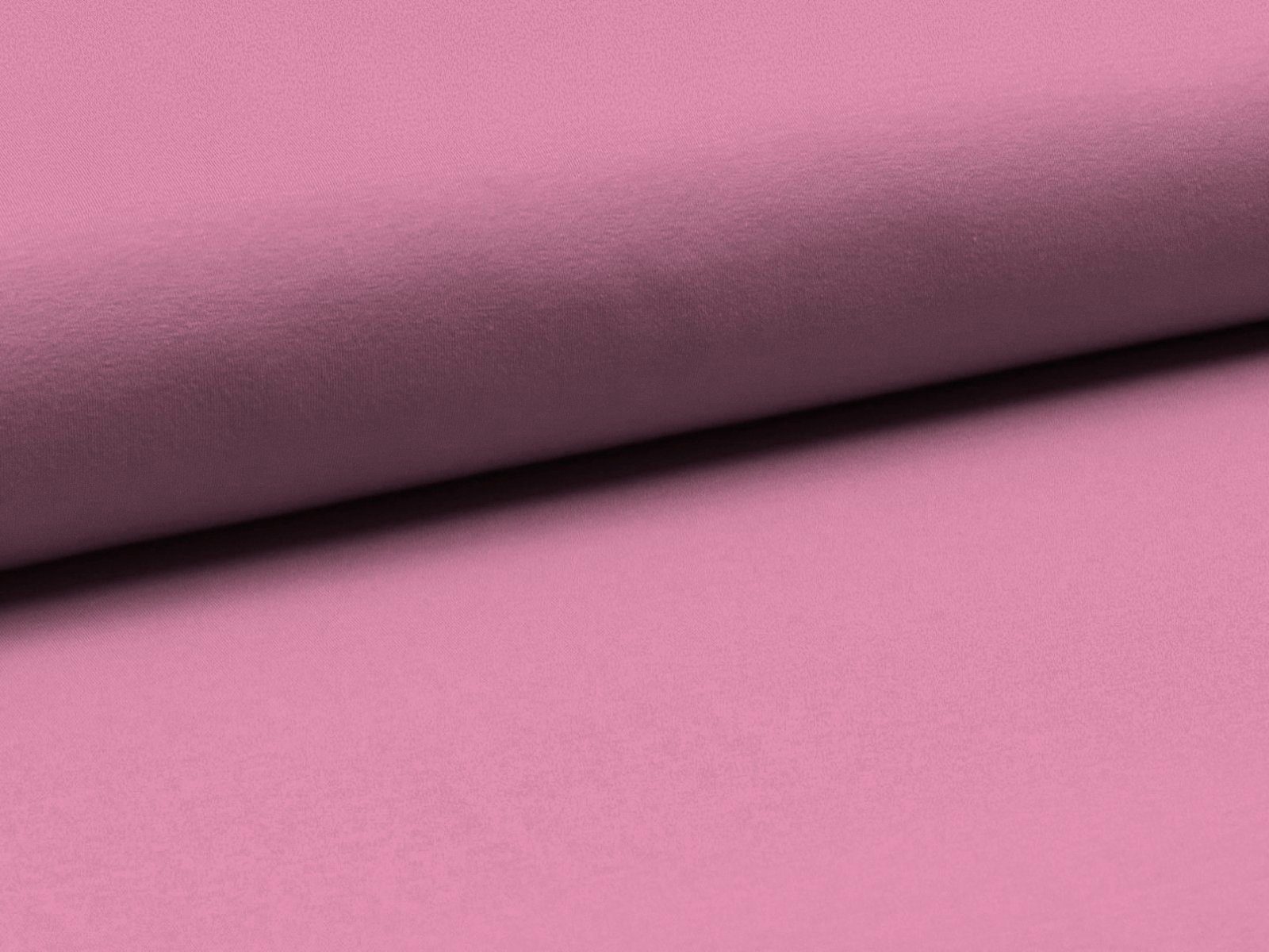 Corileo Stoff Baumwolljersey Uni Rosa Stoff Meterware Jersey