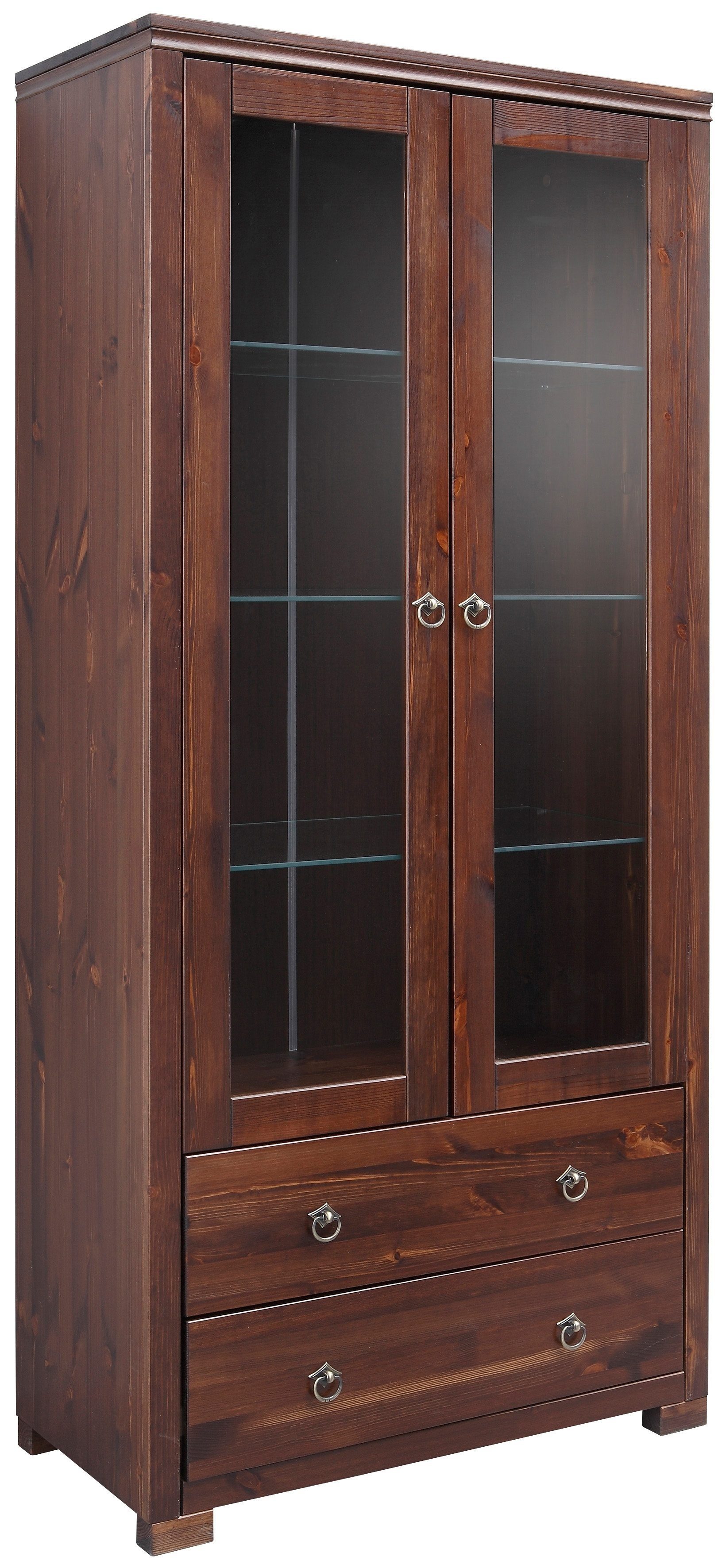 Home affaire Vitrine Gotland Breite 80 cm, Höhe 178 cm, mit Glastüren, aus günstig online kaufen