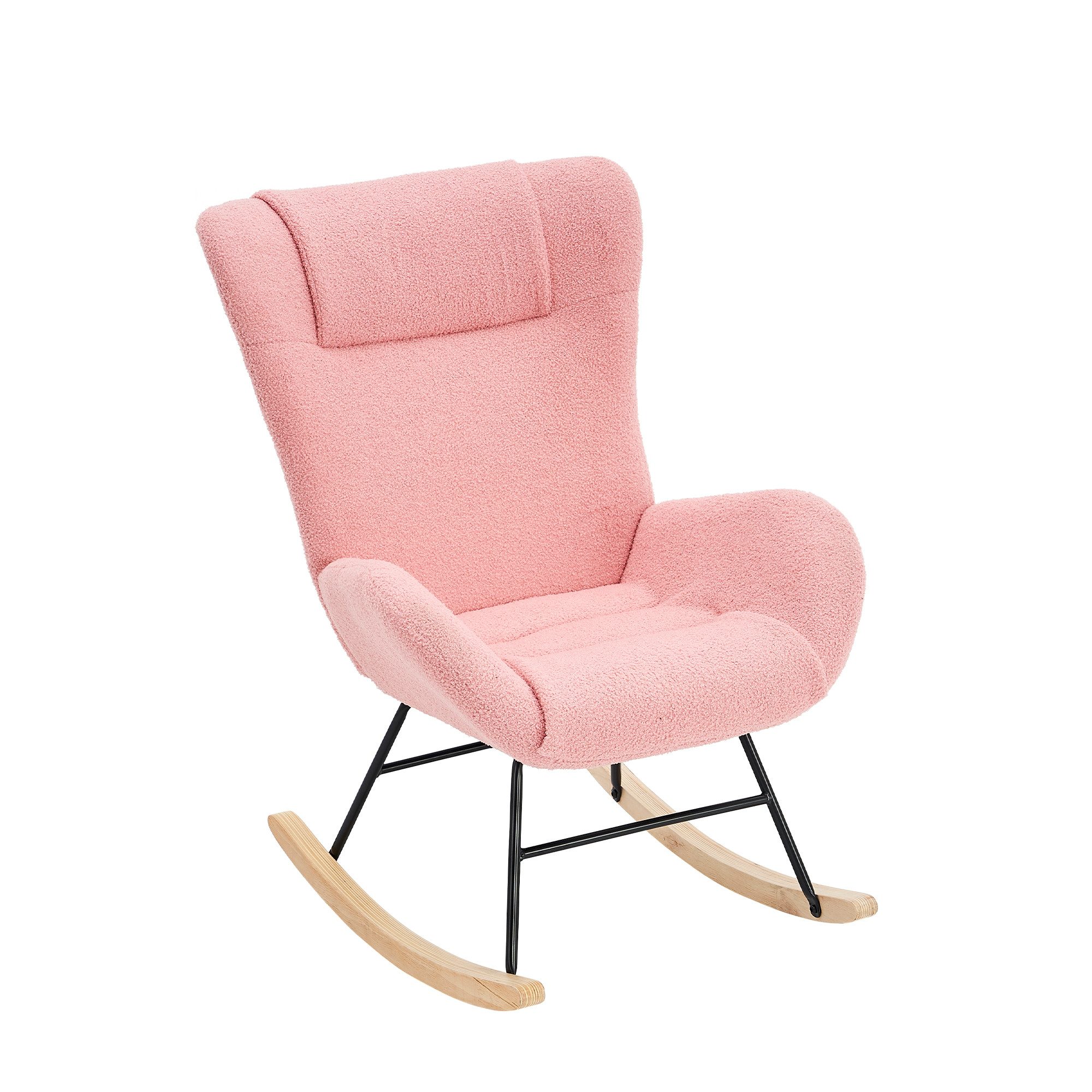 HAUSS SPOLE Schaukelstuhl Relaxsessel Babyschaukelstuhl Lounge-Sessel günstig online kaufen