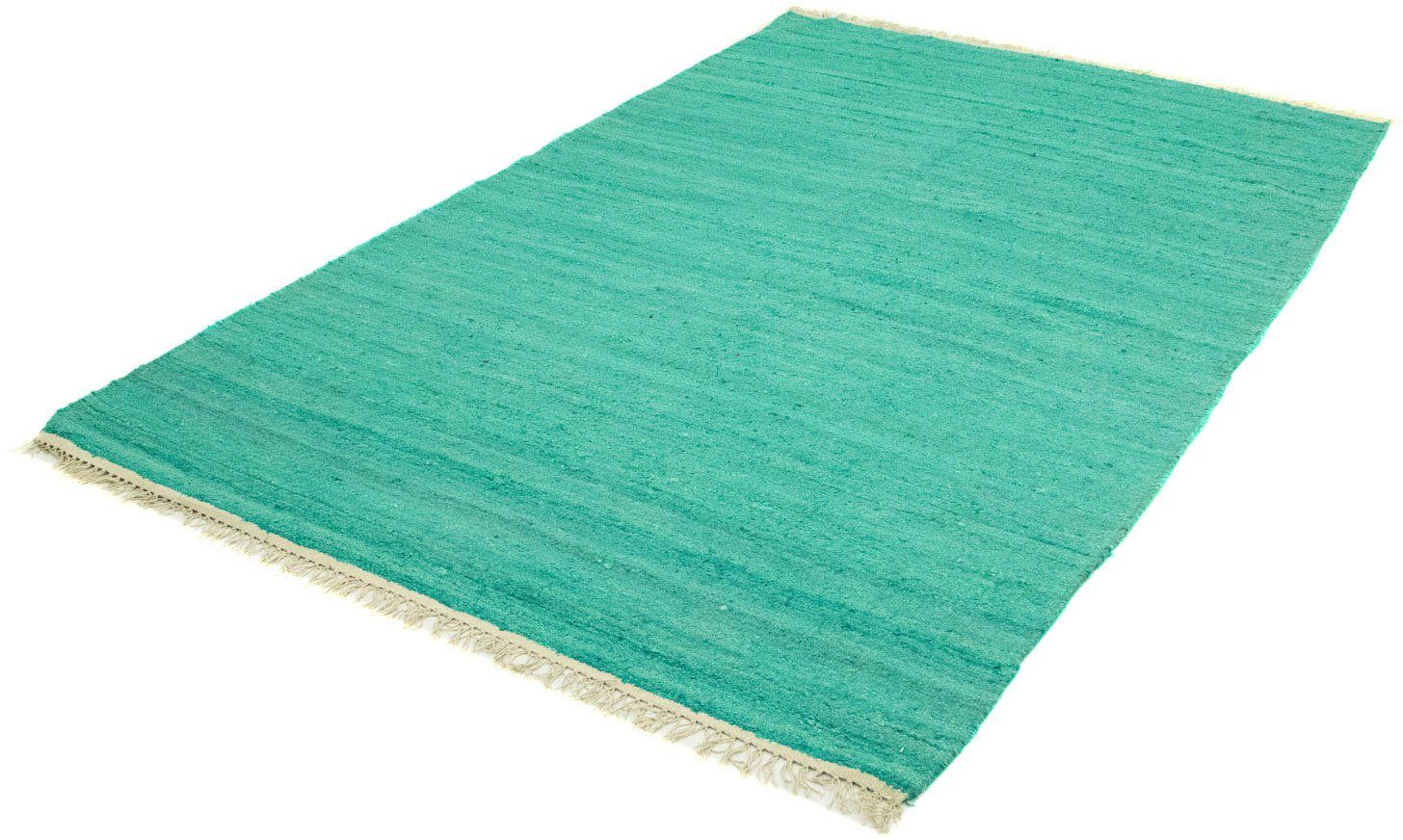 Teppich Gabbeh Teppich Elegance, Viskose rechteckig, Höhe: 7 mm, morgenland
