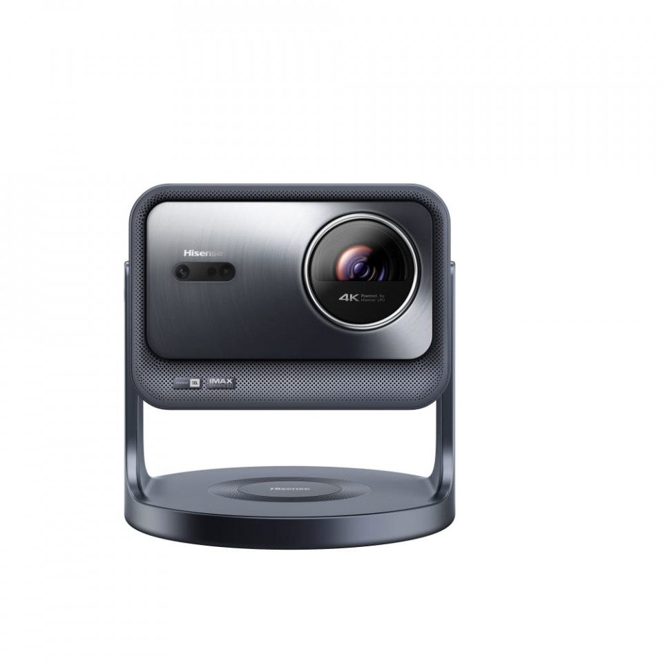 Hisense Hisense C2-Pro 4K Trichroma Laser Smart Mini Projektor 2600lm DLP-Beamer (2000 lm, 1700:1, 3840 x 2160 px, 3D & Airplay erfolgt via OTA Update in Q4)