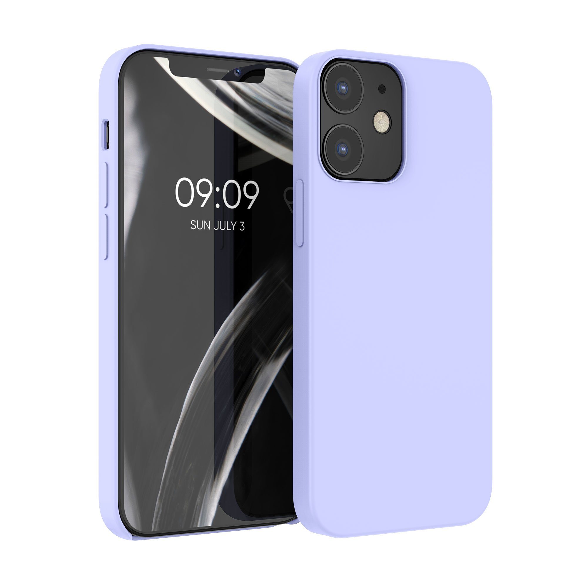 kwmobile Handyhülle Hülle für Apple iPhone 12 / 12 Pro, Hülle Silikon gummiert - Handyhülle - Handy Case Cover