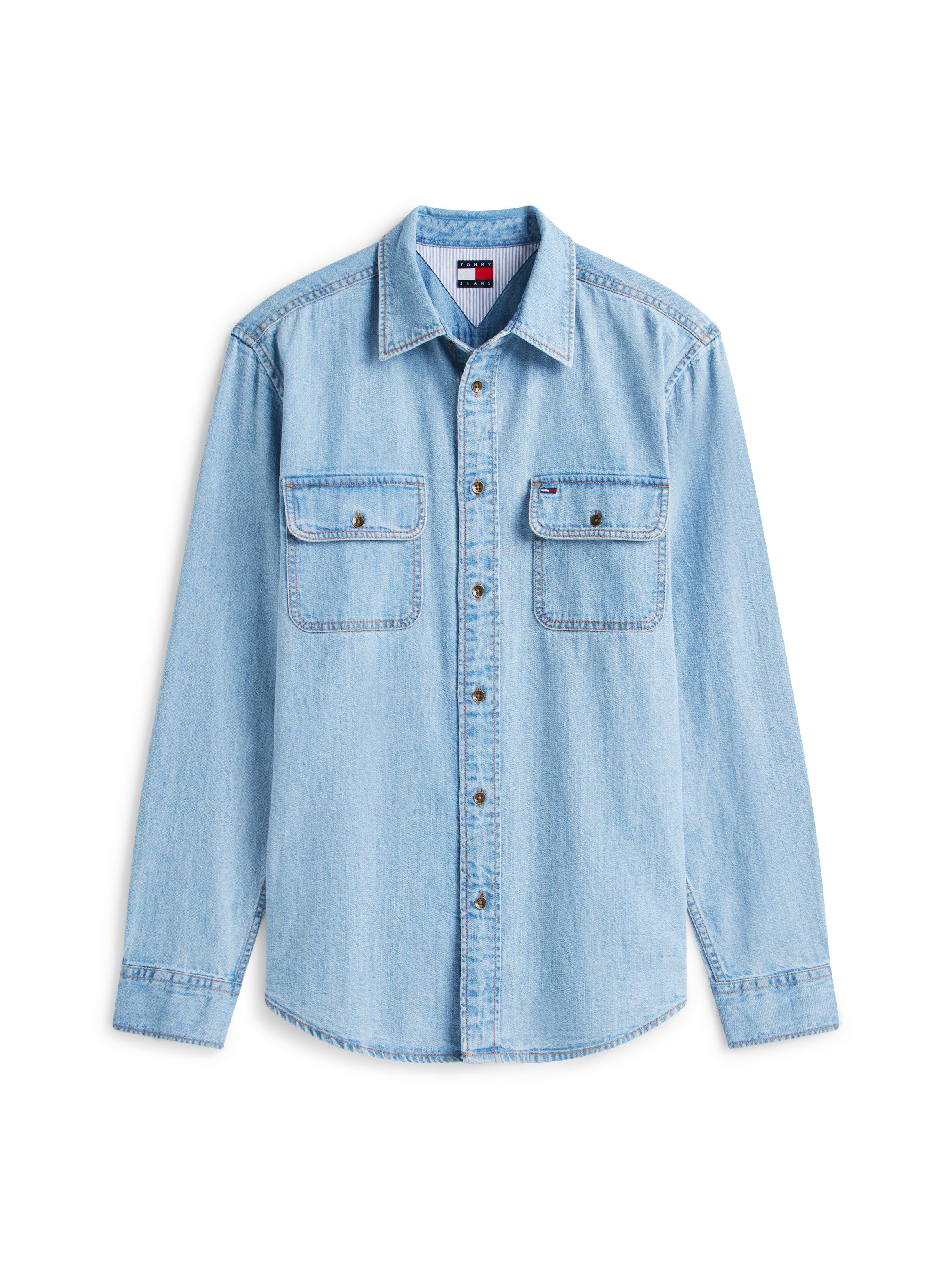 Tommy Jeans Jeanshemd TJM DENIM RELAXED FIT – Bild 4 von 5