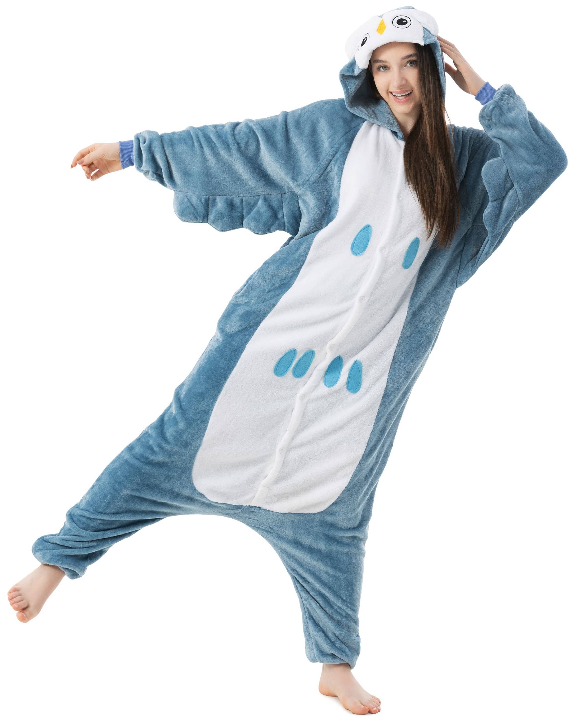 Eule (blau)
