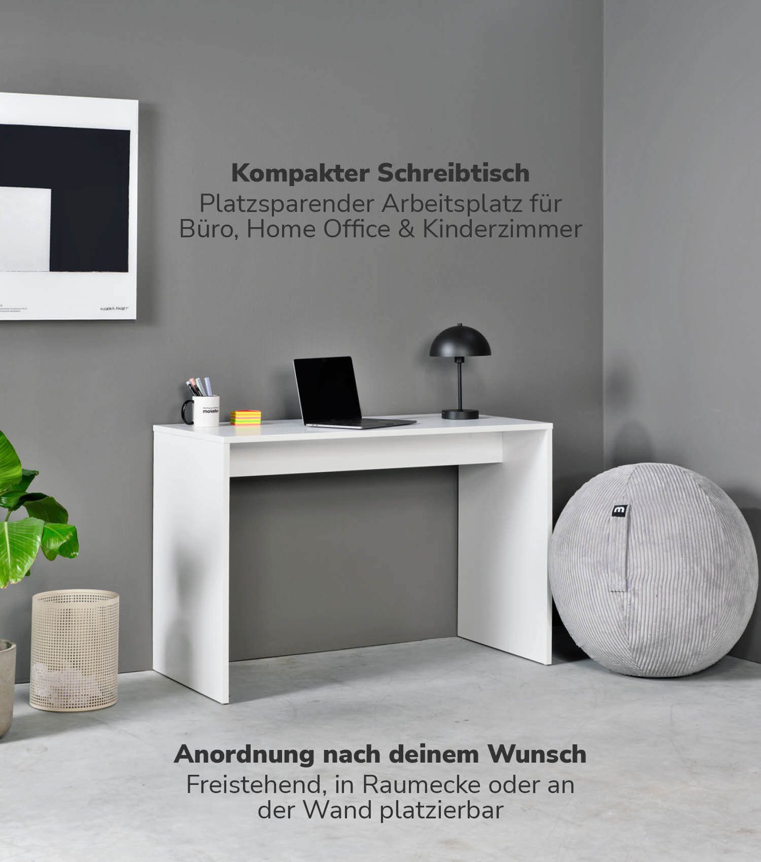 mokebo Schreibtisch Der Produktive, Bürotisch, Arbeitstisch, günstig online kaufen