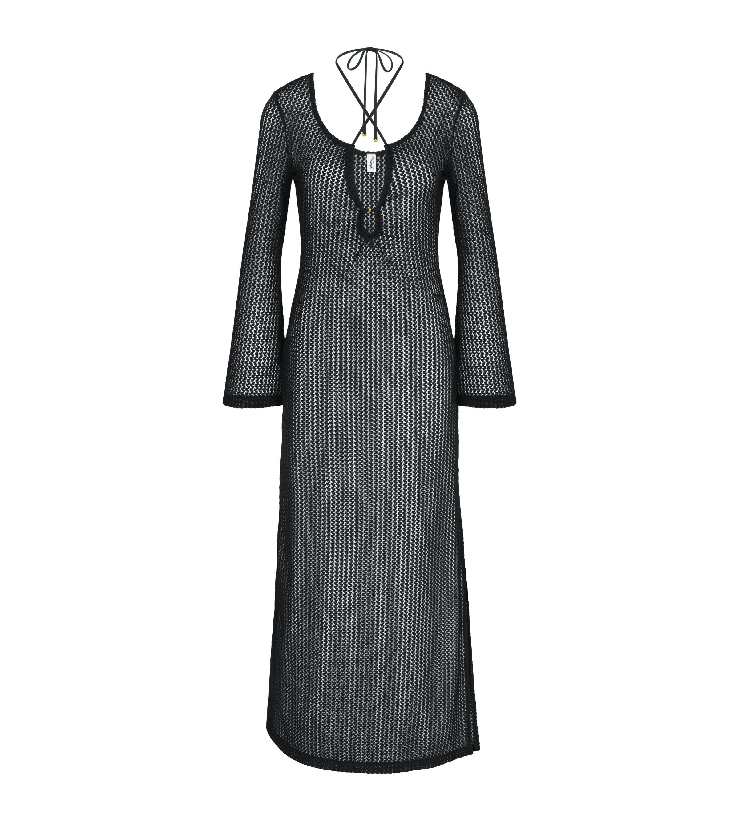 Triumph Strandkleid Beach MyWear Crochet Long Dress LSL weiches Häkeldesign