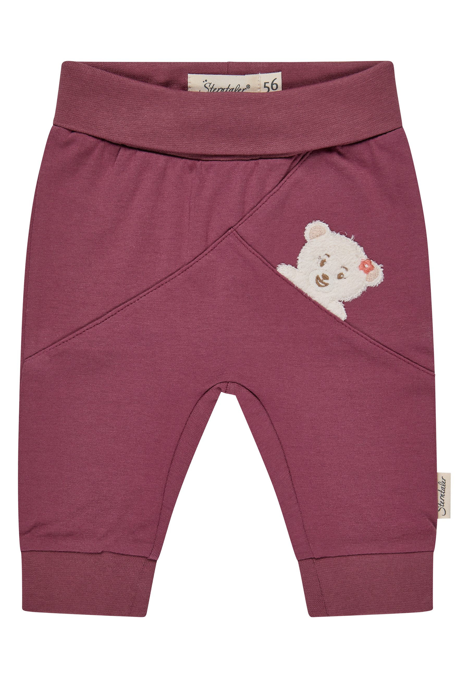 Sterntaler® Strampler Hose Bär (1-tlg., Mitwachsbündchen)