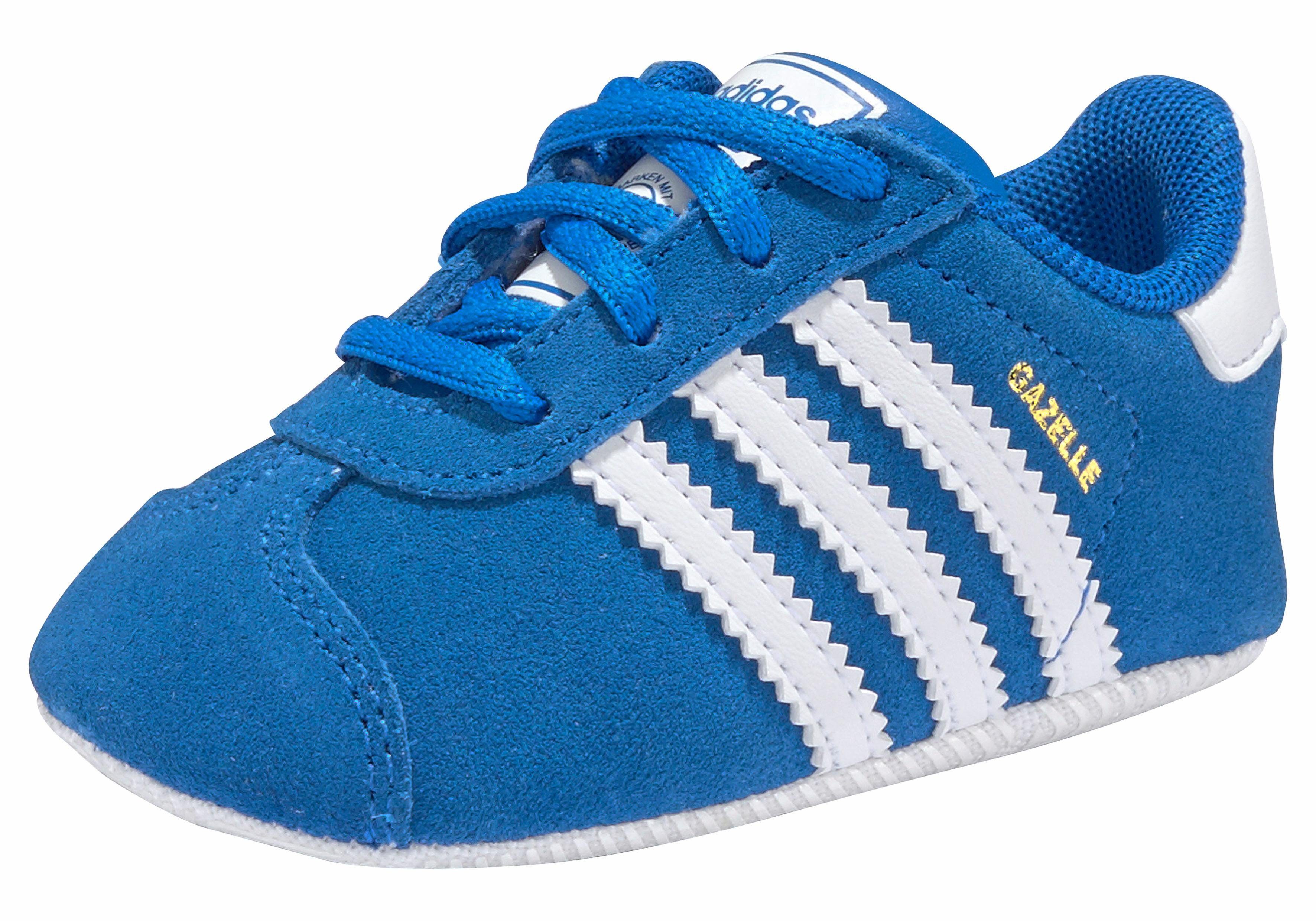 adidas Originals »Gazelle Crib« Lauflernschuh, Weiches Obermaterial aus Veloursleder online kaufen | OTTO adidas Originals »Gazelle Crib« Lauflernschuh, Weiches Obermaterial aus Veloursleder online kaufen | OTTO