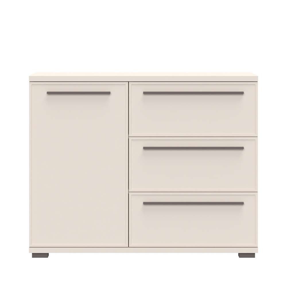 OTTO home Kommode Opera Kombikommode, Sideboard, Schubladenkommode, Breite 107 cm, UV lackiert, Soft Close Funktion, Höhenverstellbare Füße