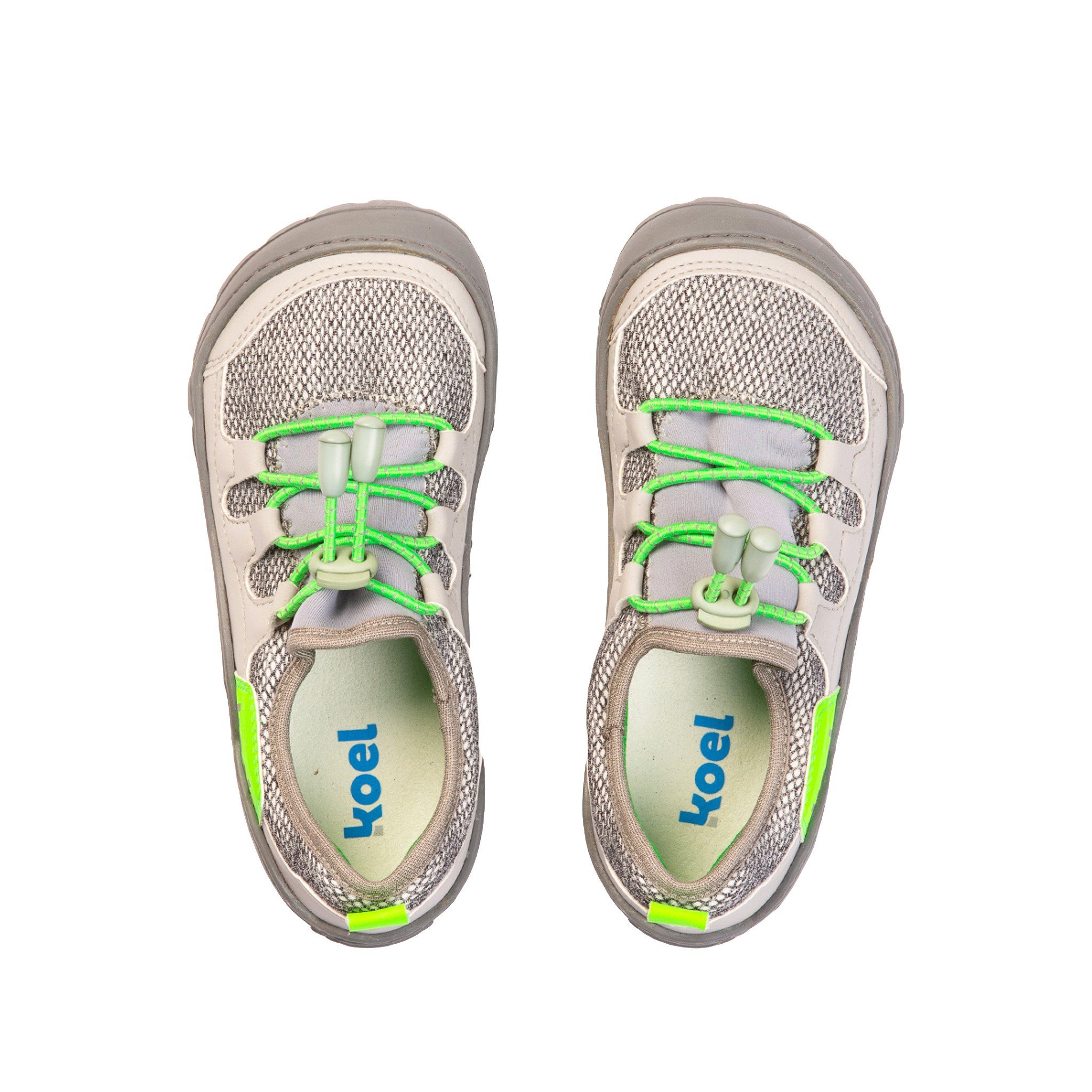 Koel Sandalen Barfußschuhe Barefoot Mason Mesh Vegan Outdoor Grau Sandalette