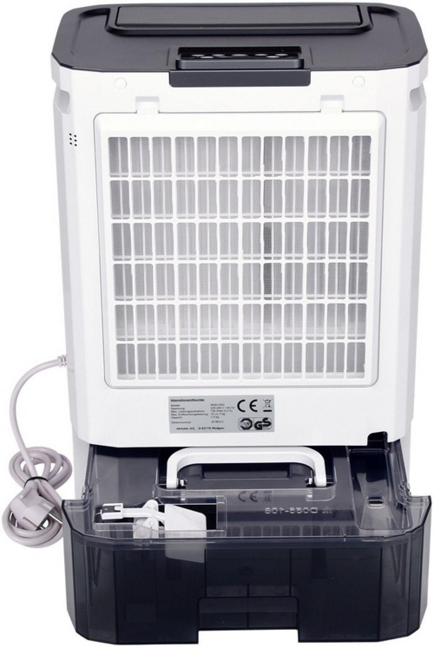 WDH Luftentfeuchter Adsorptionsentfeuchter WDH-DS3, Entfeuchtung 9 l/Tag, Tank 5 l, Schon ab kühlen 1°C eine gute Entfeuchtungsleistung !