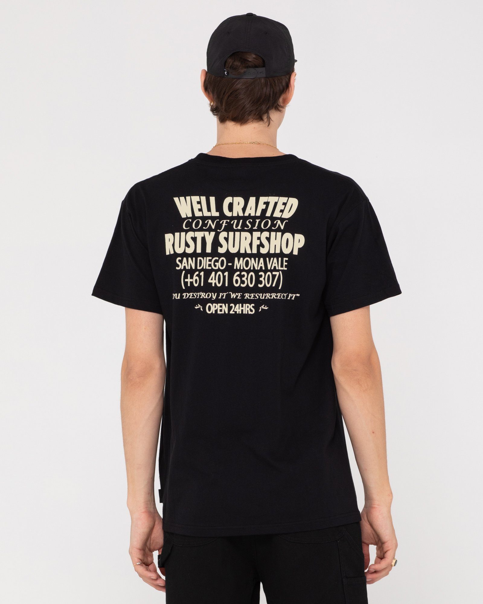 Rusty T-Shirt SHAPE SHOP MERCH SHORT SLEEVE TEE