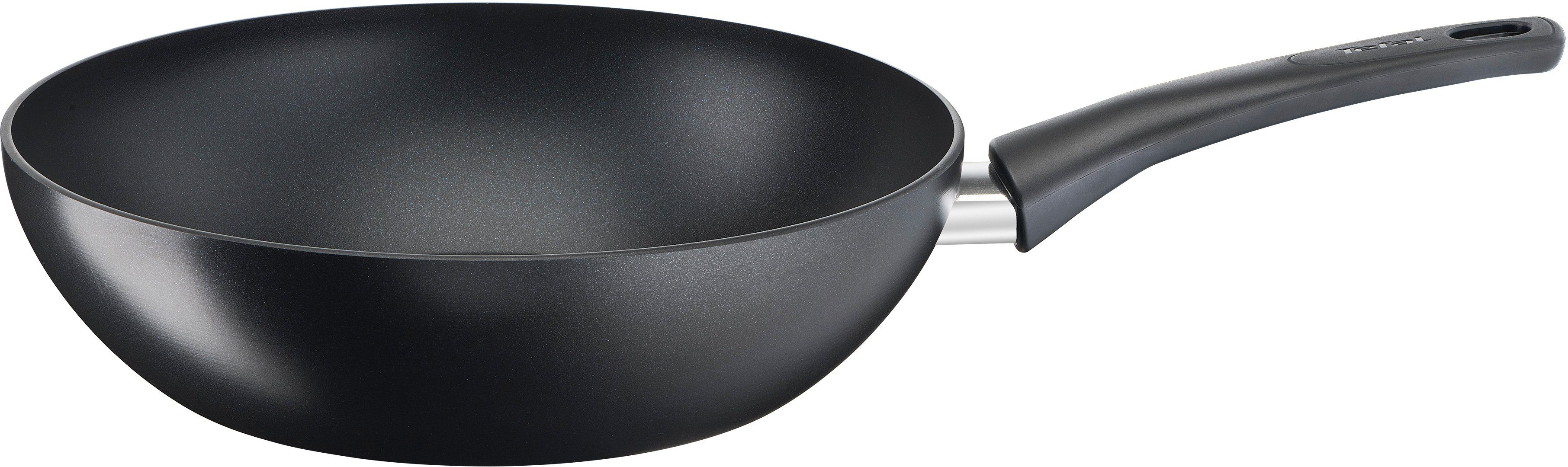 Tefal Wok Ultimate Thermo-Signal, On, Aluminium Antihaftbeschichtung, (1-tlg), Titanium Induktion alle Herdarten