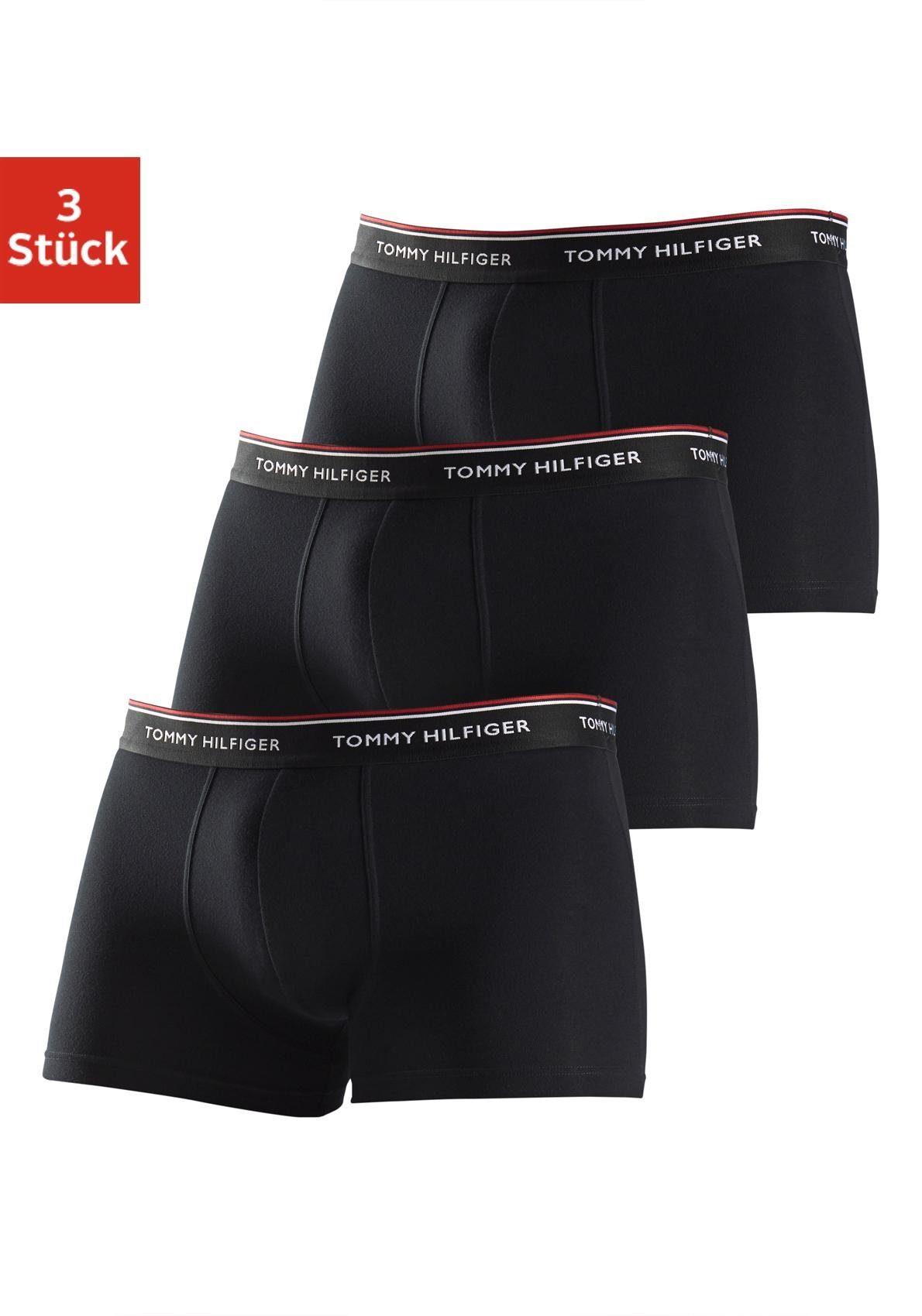 TOMMY HILFIGER Boxer (3 Stück) mit Streifen im Webbund ...