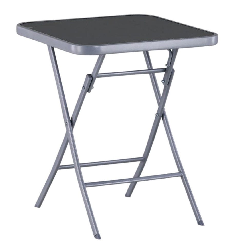 MANDALIKA Garden Gartentisch Garda silber Klapptisch günstig online kaufen