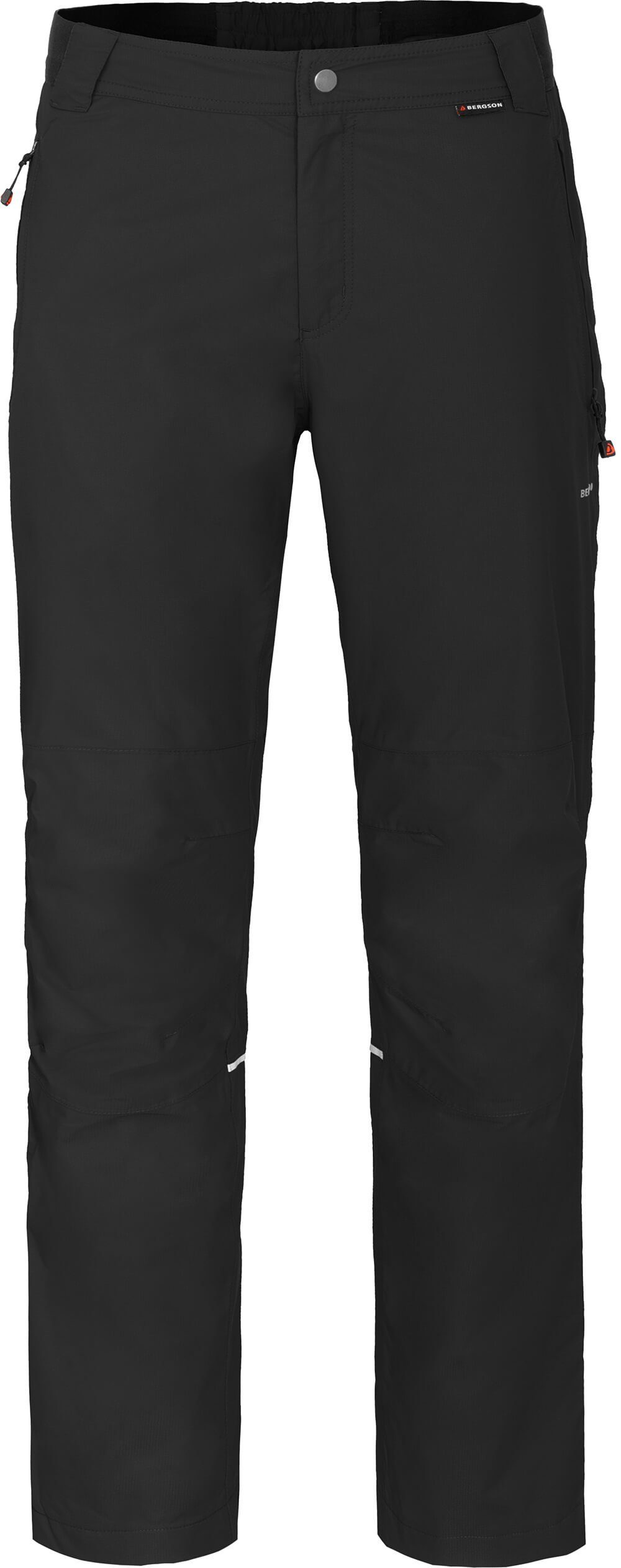 Kurzgrößen mm Herren 12000 Wassersäule, Thermo MITCHELL leicht wattiert, Regenhose Bergson schwarz Regenhose, COMFORT