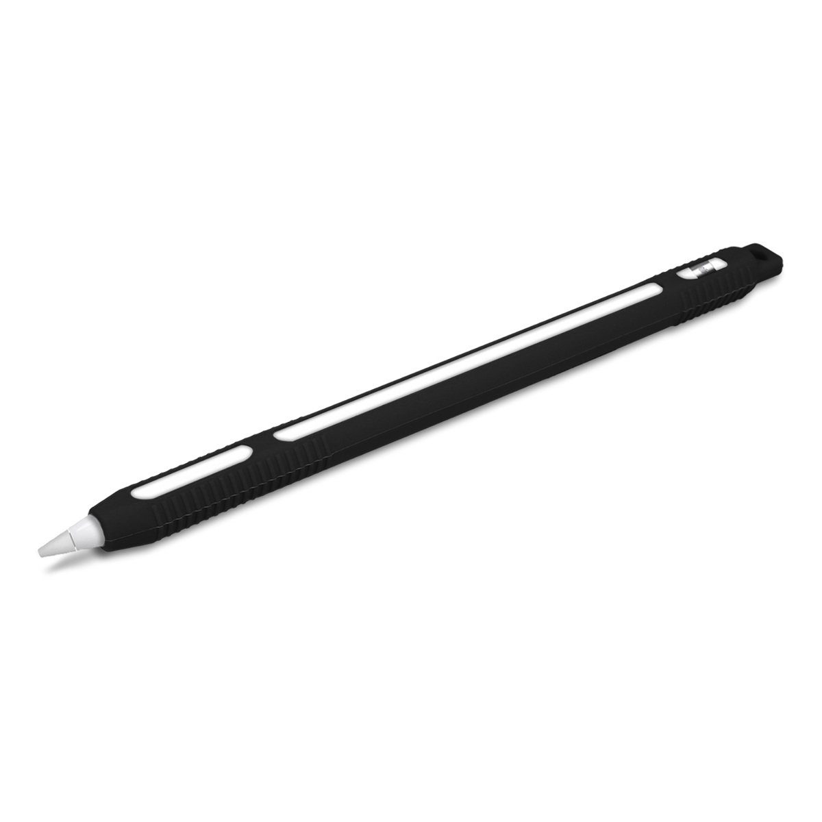 1pc selbst klebende Stift clip Schutzhülle pu Leder Notebook