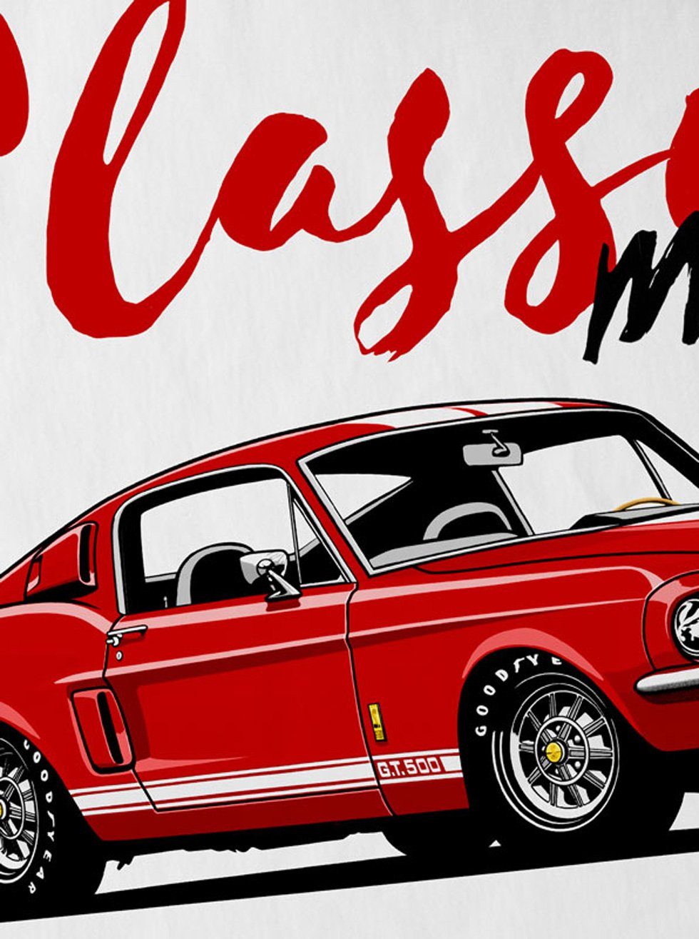 style3 T-Shirt Classic Muscle Car eleanor günstig online kaufen