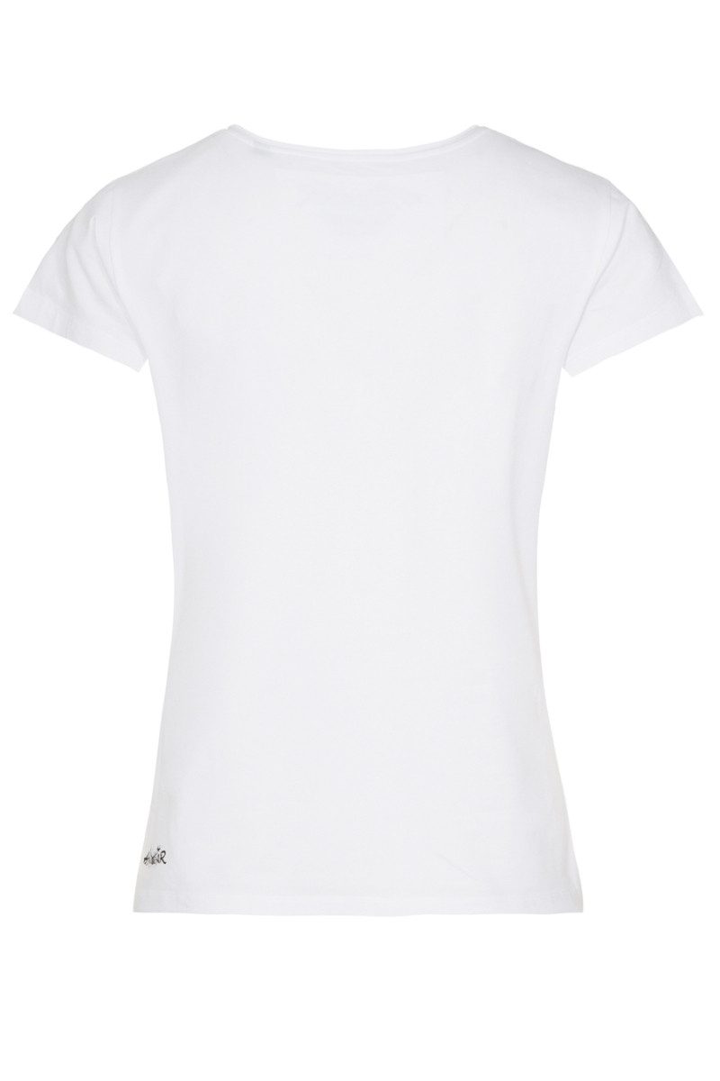 Hangowear Trachtenshirt Trachtenshirt Damen - BRUNHILDE - weiß