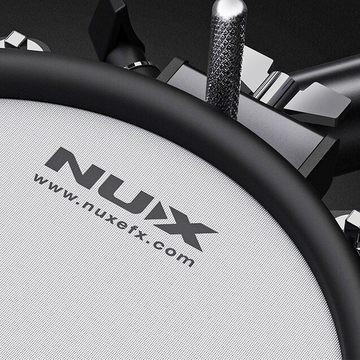 Nux E-Drum DM-210 elektronisches Schlagzeug, Set
