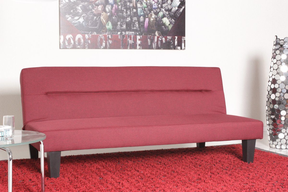 kasper wohndesign schlafsofa stoff matratze 180x110cm kawola donna