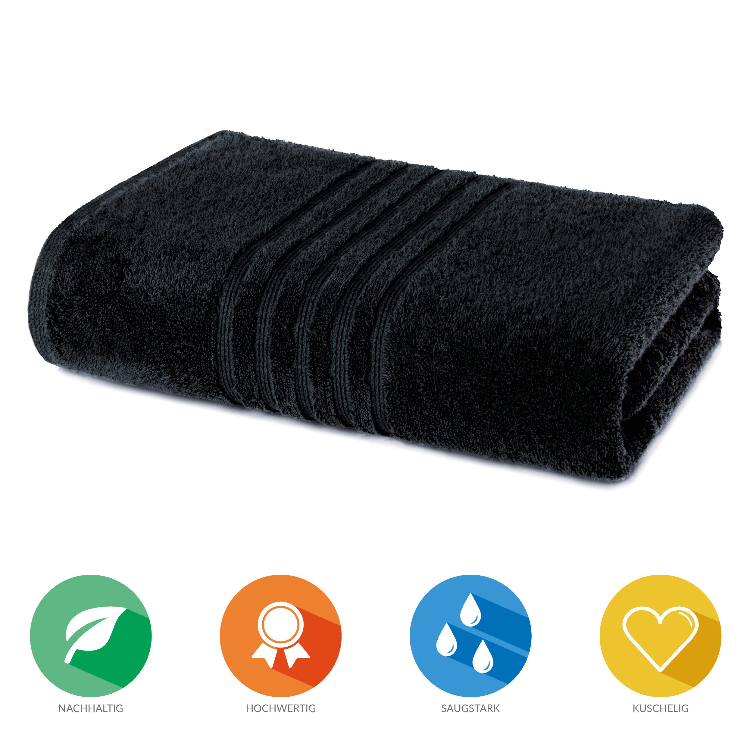 Lavea Saunatuch Bali Saunahandtuch 80x200 cm Saunahandtuch XXL 80x220 cm, W günstig online kaufen