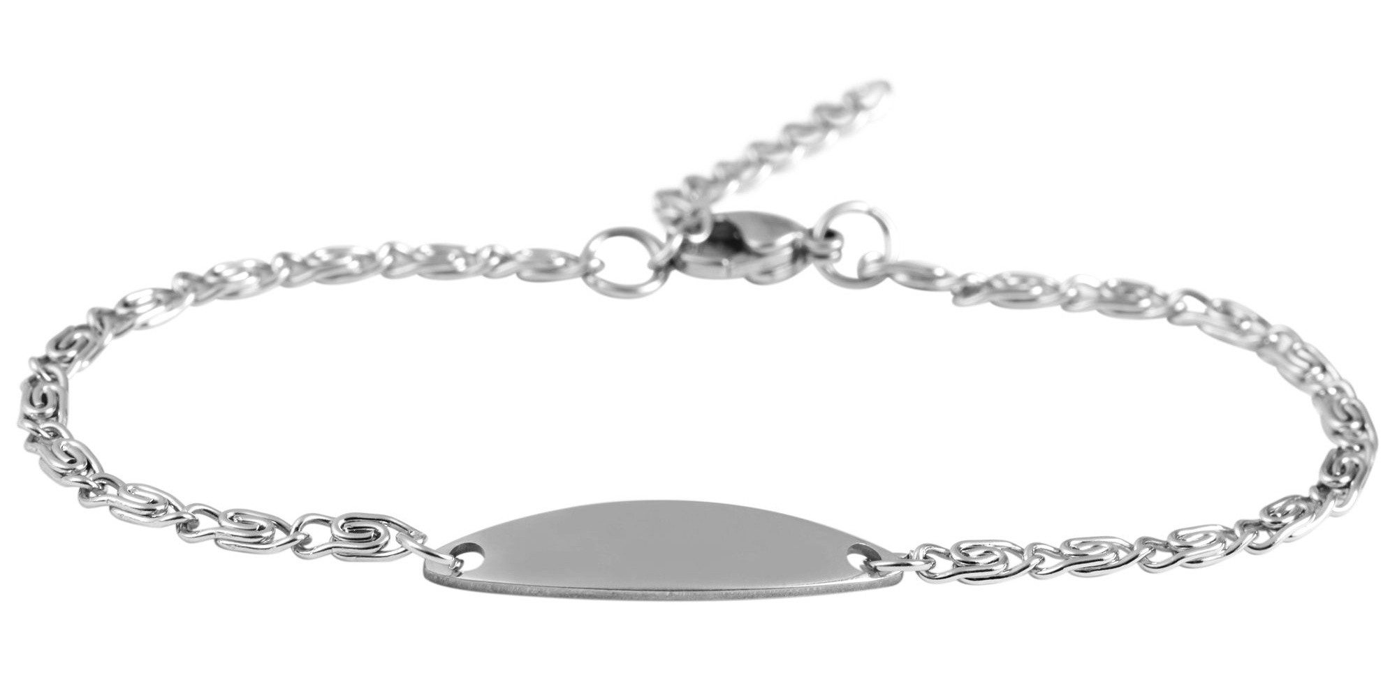 Armband Armband aus Edelstahl 18 cm