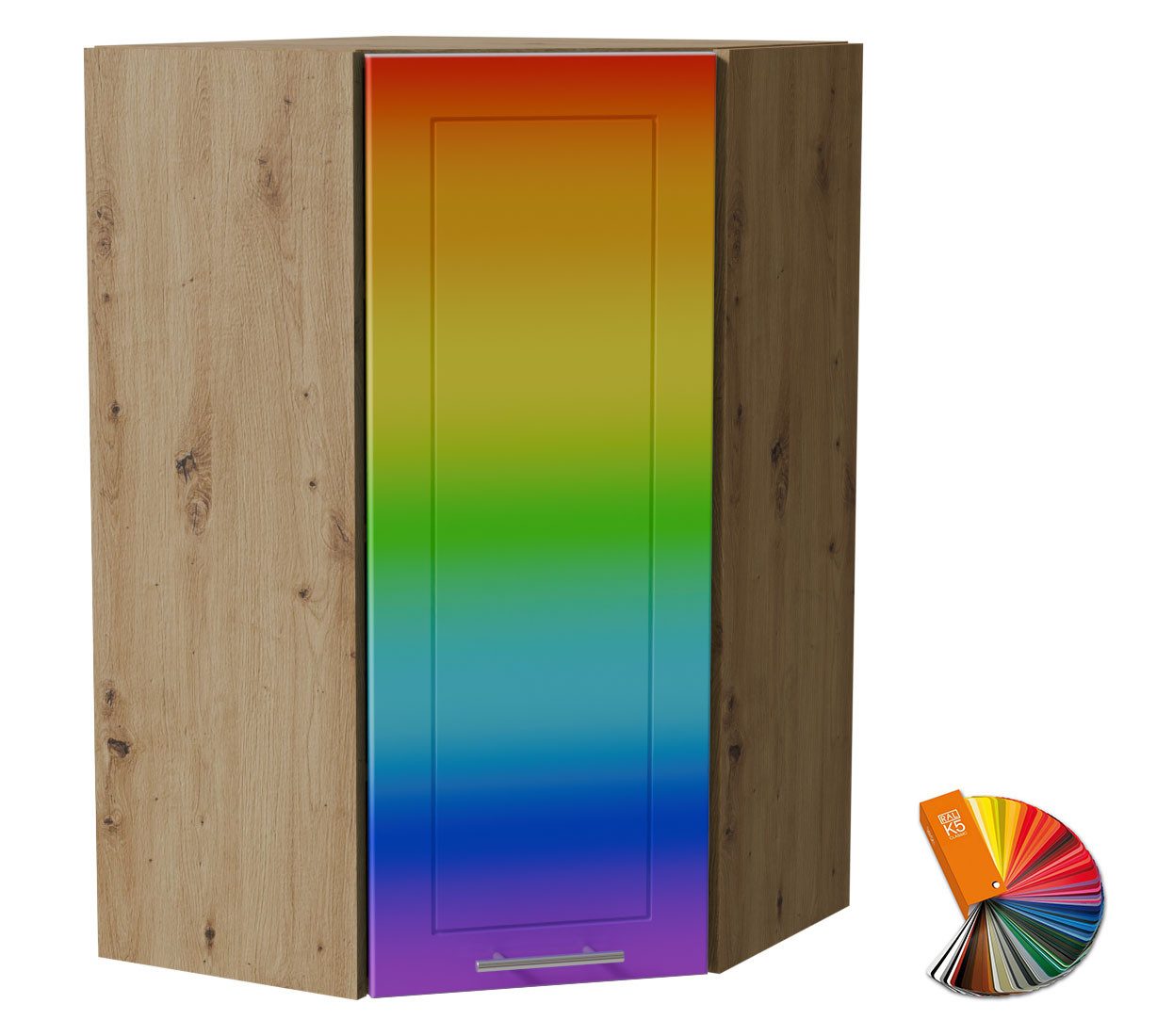 RAL Wunschfarbe matt (K5) | Korpus: Eiche Artisan