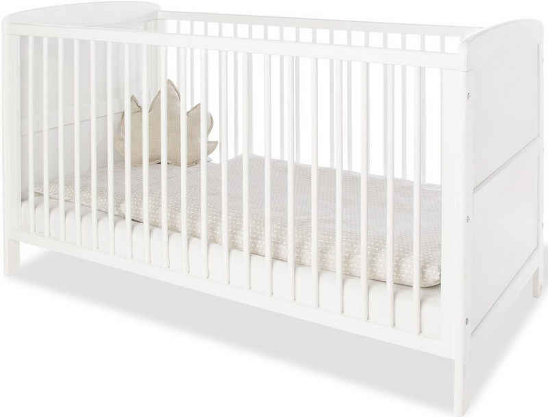 Pinolino® Babymöbel-Set Viktoria, (Spar-Set, 2-St., Kinderbett, Wickelkommode), Made in Europe; mit Kinderbett und Wickelkommode