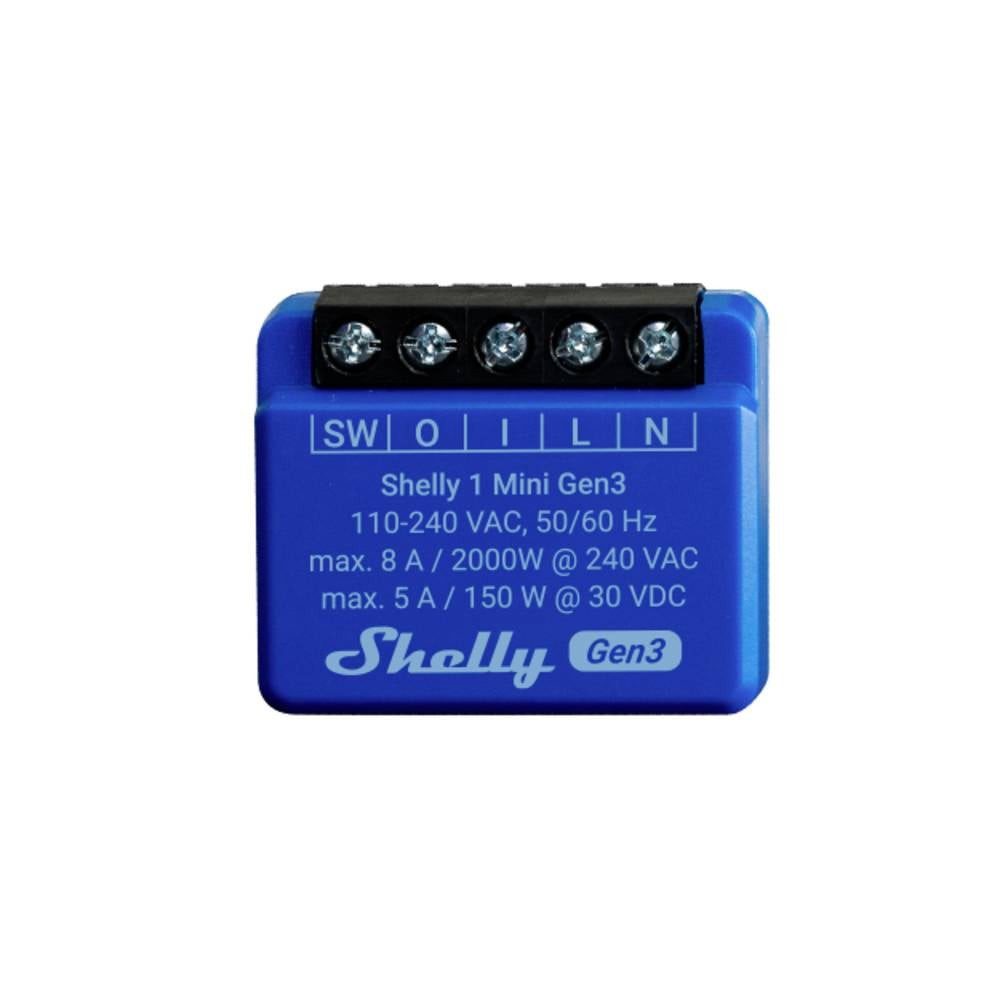 Shelly Relais · max 8A · 1 Kanal Shelly_Plus_1_Mini_G3 Smart-Home-Steuerelement