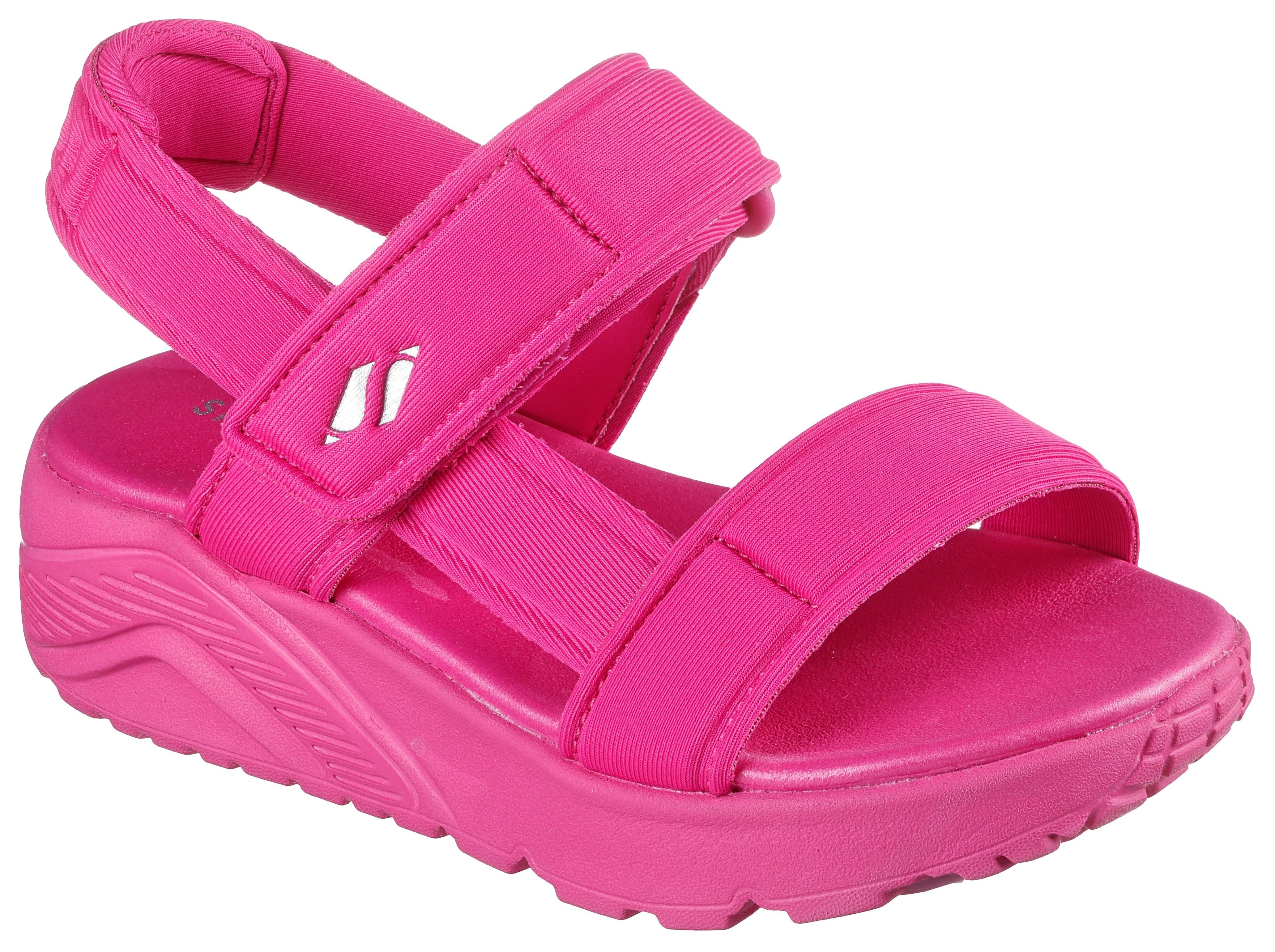 Skechers UNO LITE SANDAL-SUNNY STAND Sandale Sommerschuh mit Plateausohle, Größenschablone zum Download