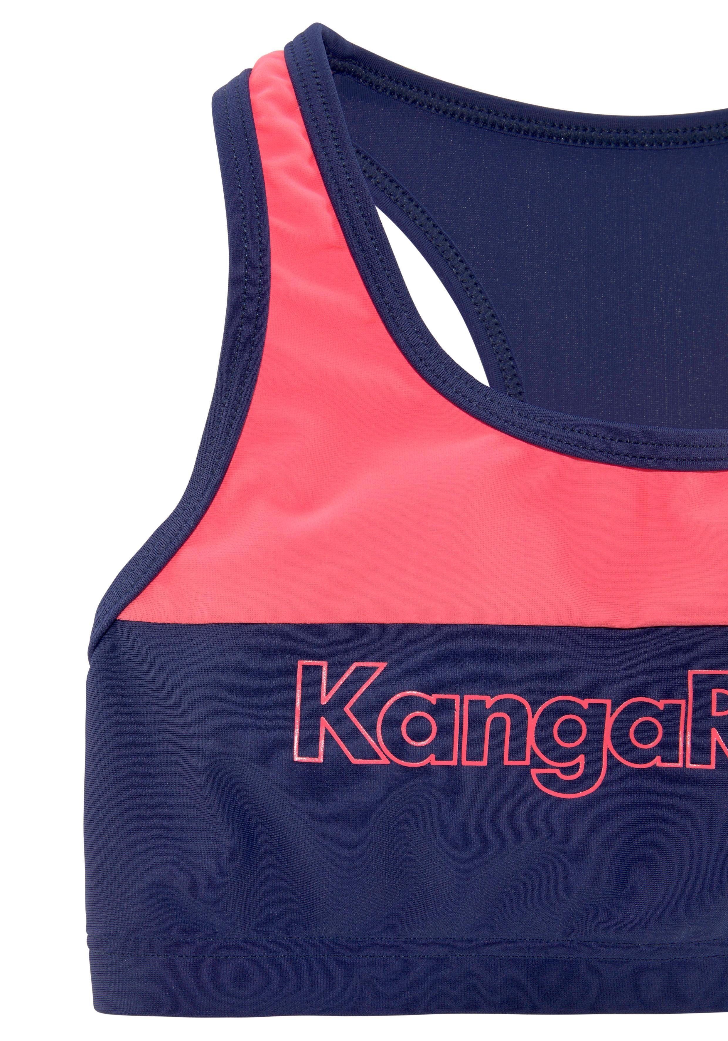 (1-St) Energy Colourblocking-Design im Kids KangaROOS Bustier-Bikini