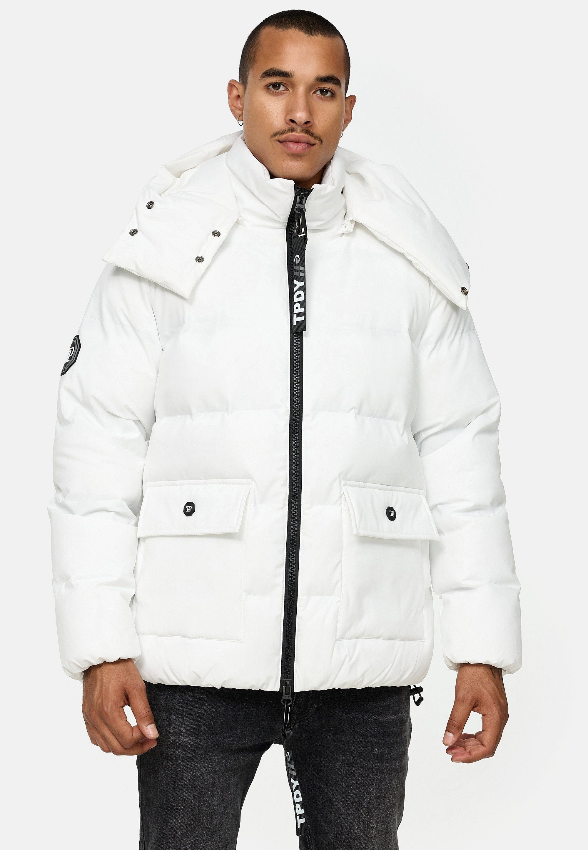 trueprodigy Winterjacke Franco Kapuze Reißverschluss aufgesetzte günstig online kaufen