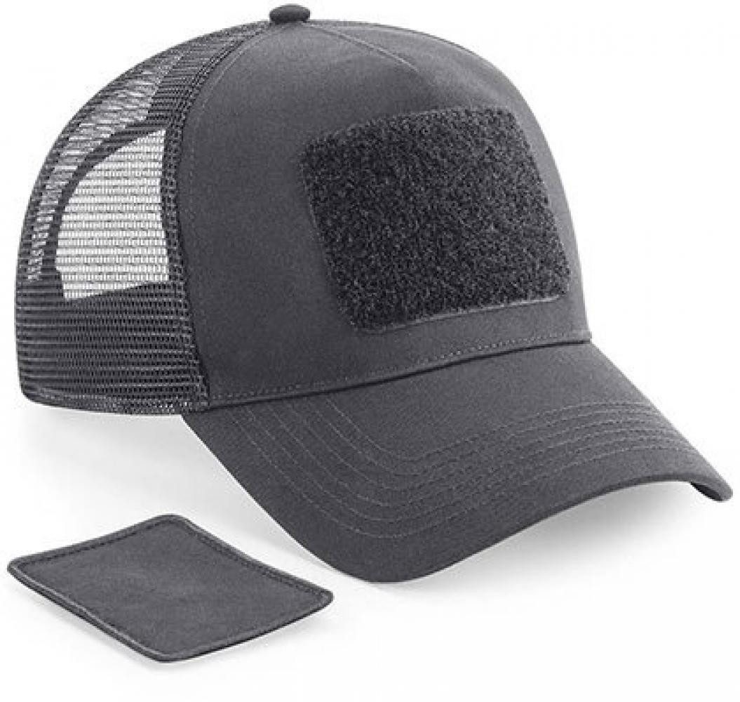 Beechfield® Trucker Cap Patch Snapback Trucker Cap, Snapback-Größeneinsteller