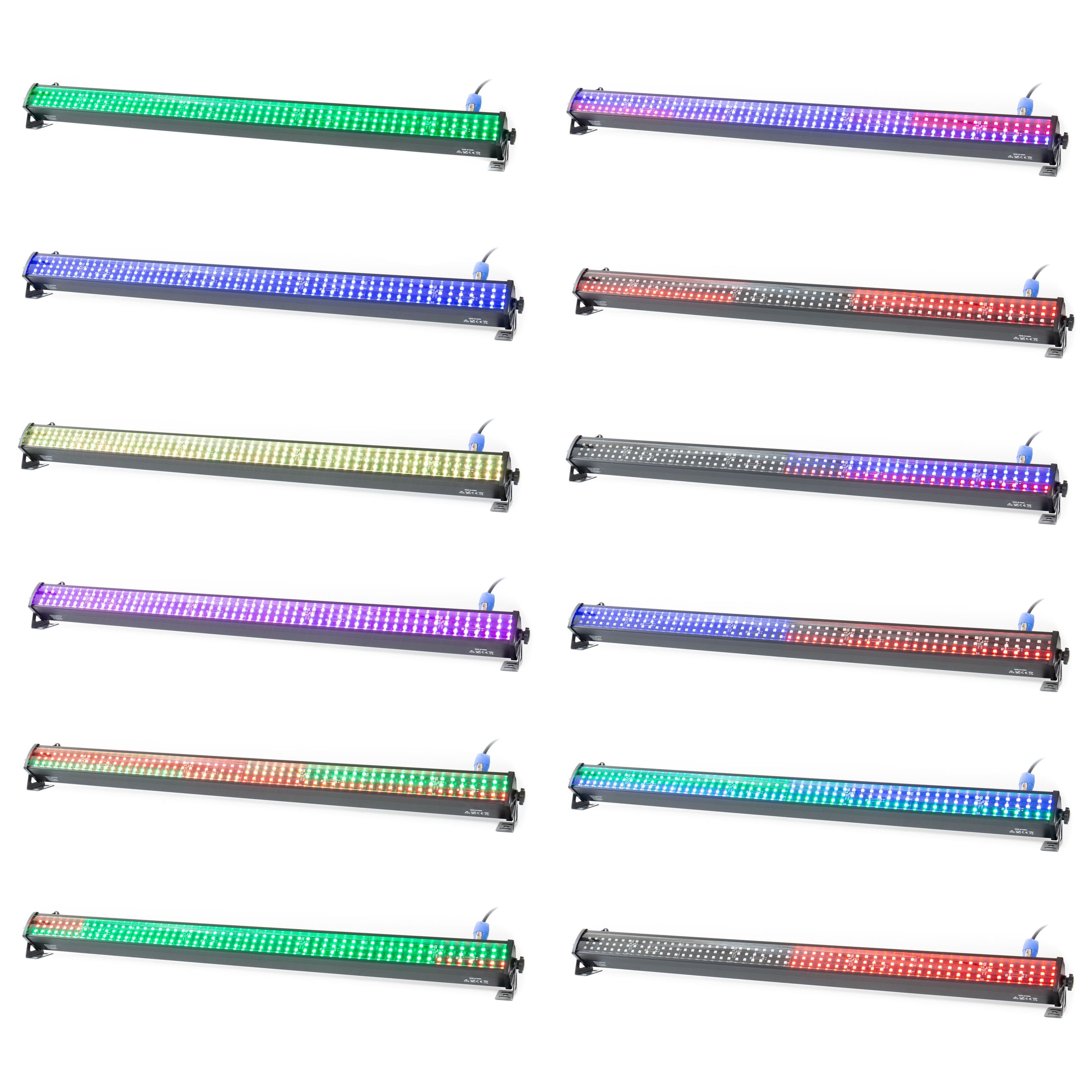 PURElight LED Scheinwerfer, PixelBar Switch, LED Bar, RGB-Farbmischung