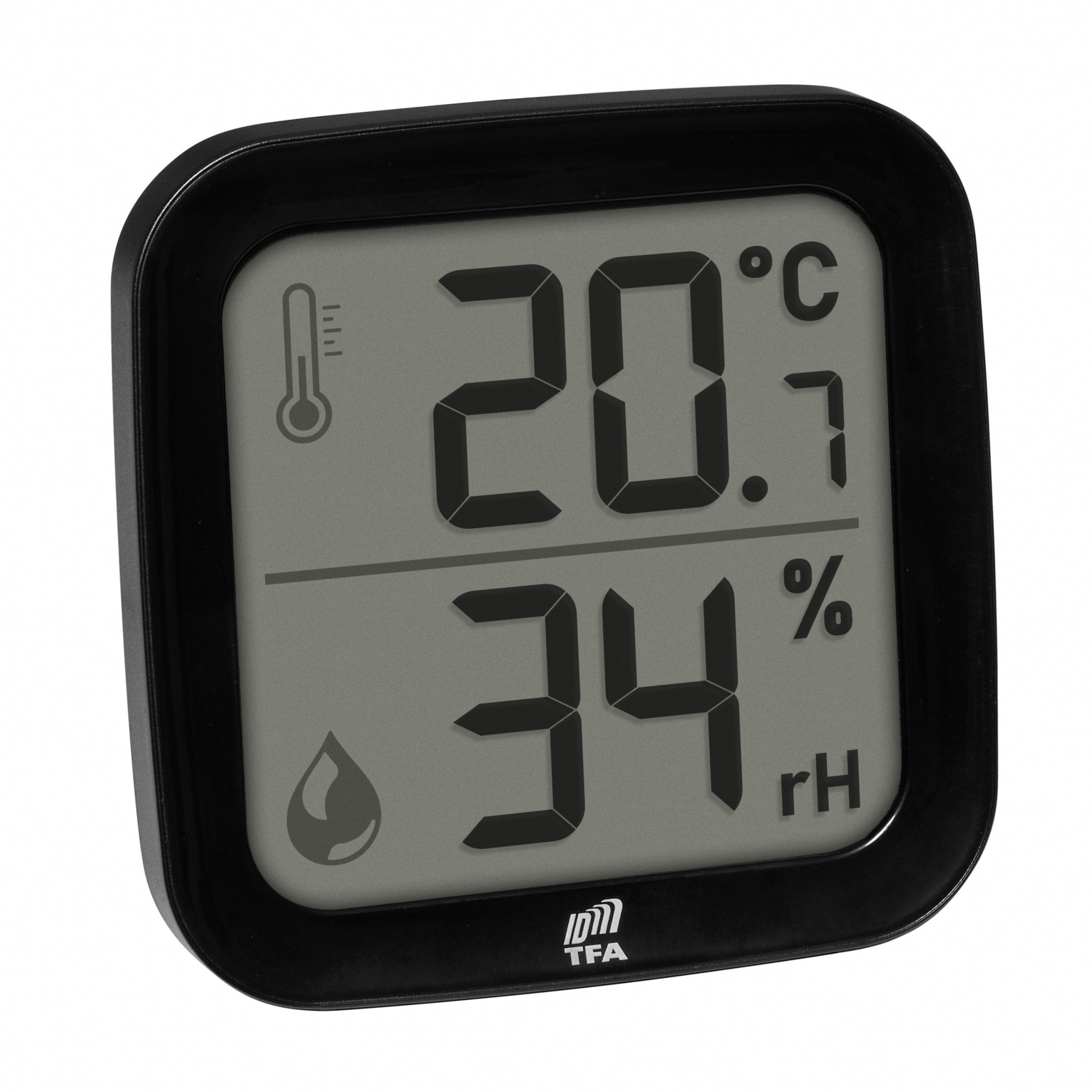 TFA Dostmann Temperatur Luftfeuchtigkeit Sender ID-A0 TFA 30.3908 für ID Stationen Funkwetterstation